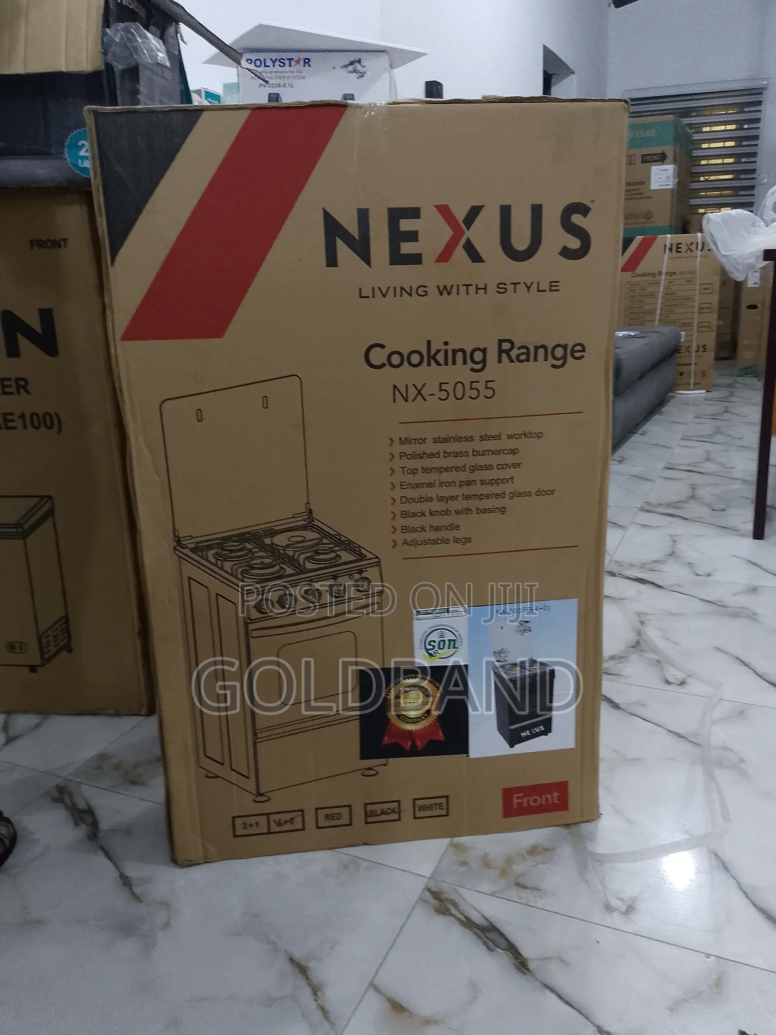 Top Selling Nexus 4 Burner Cooking Gas