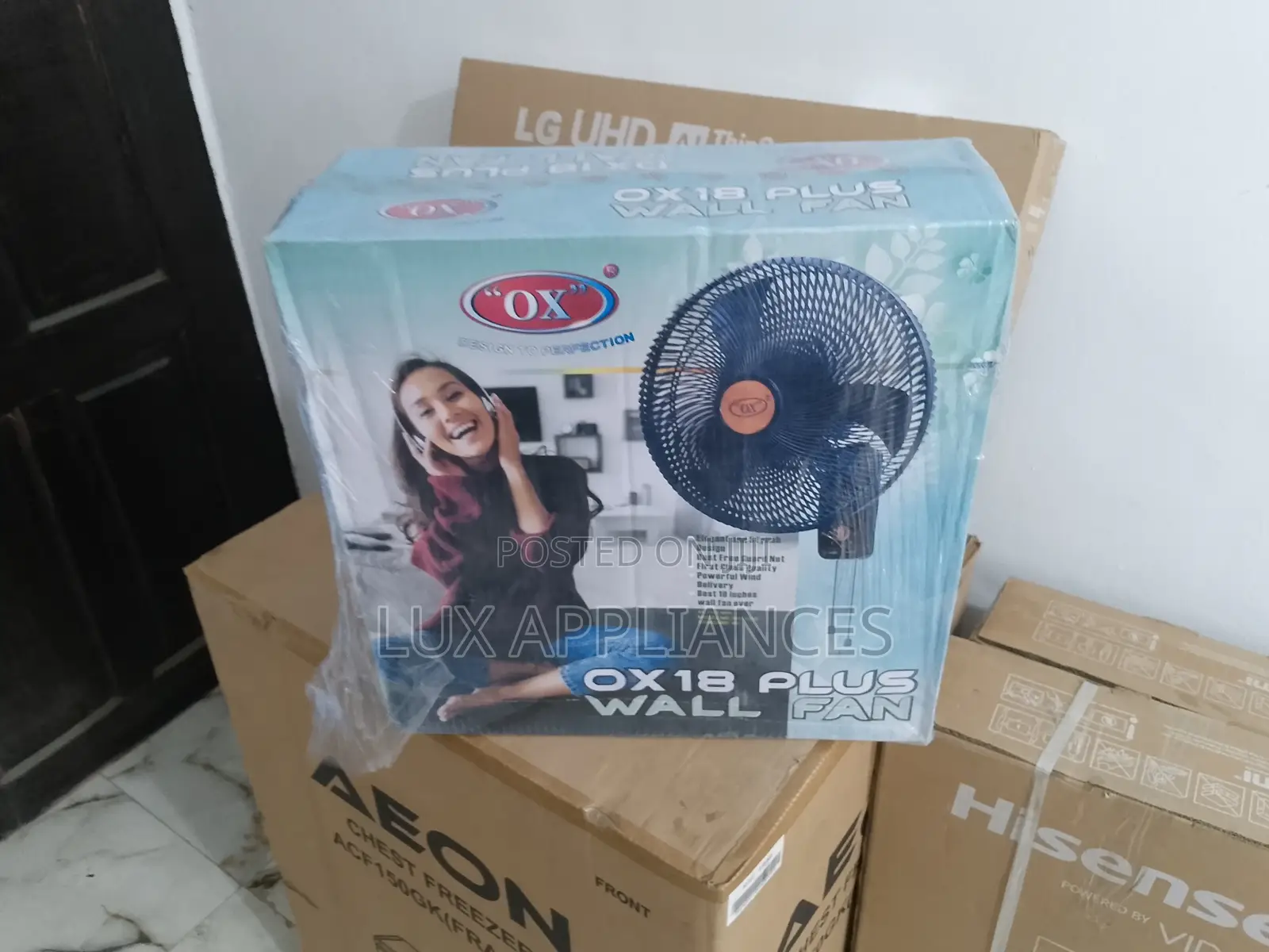 Durable High Standard Wall Ox Plus Fan
