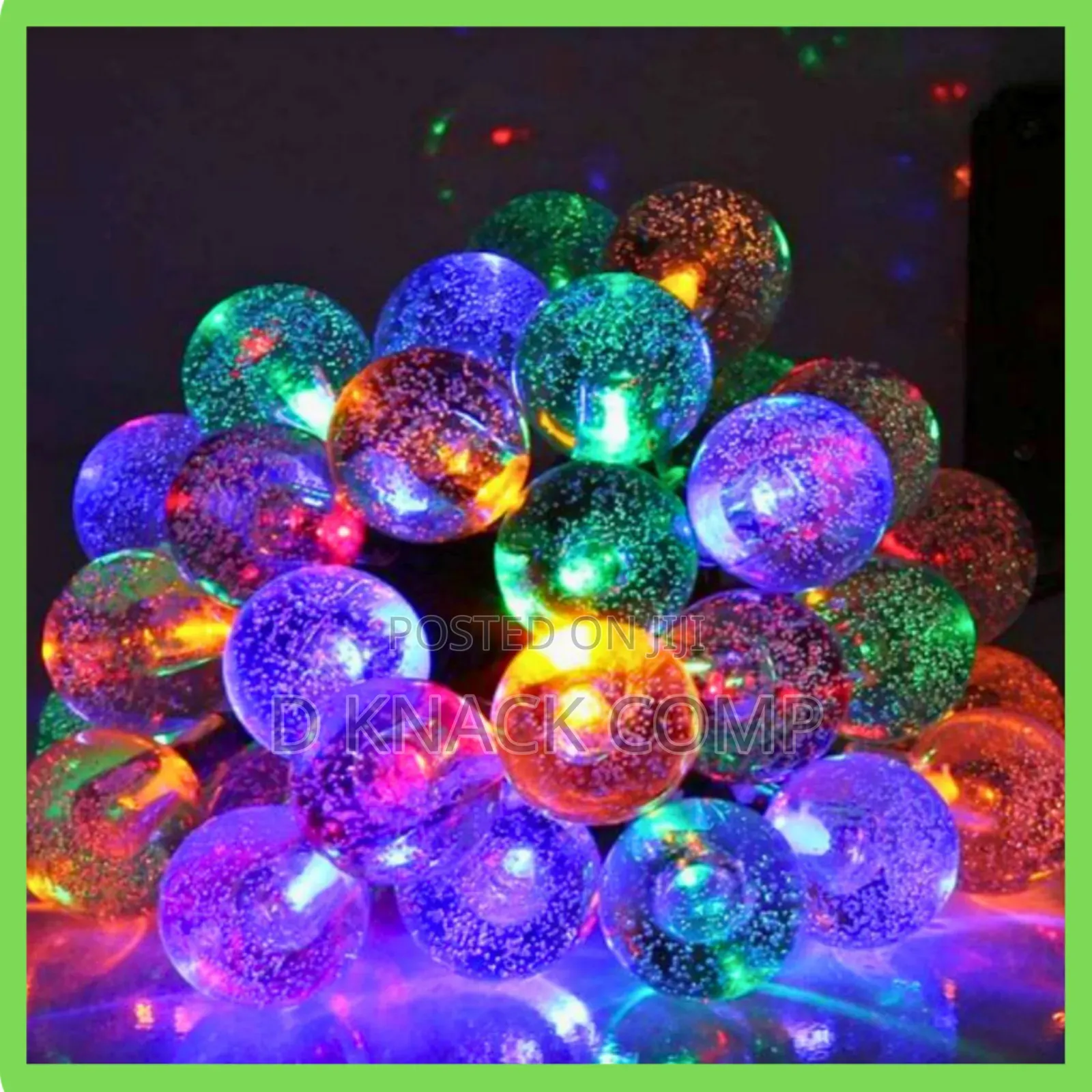 Colorful Atmosphere Rope Bubble Light For Holiday Decoration