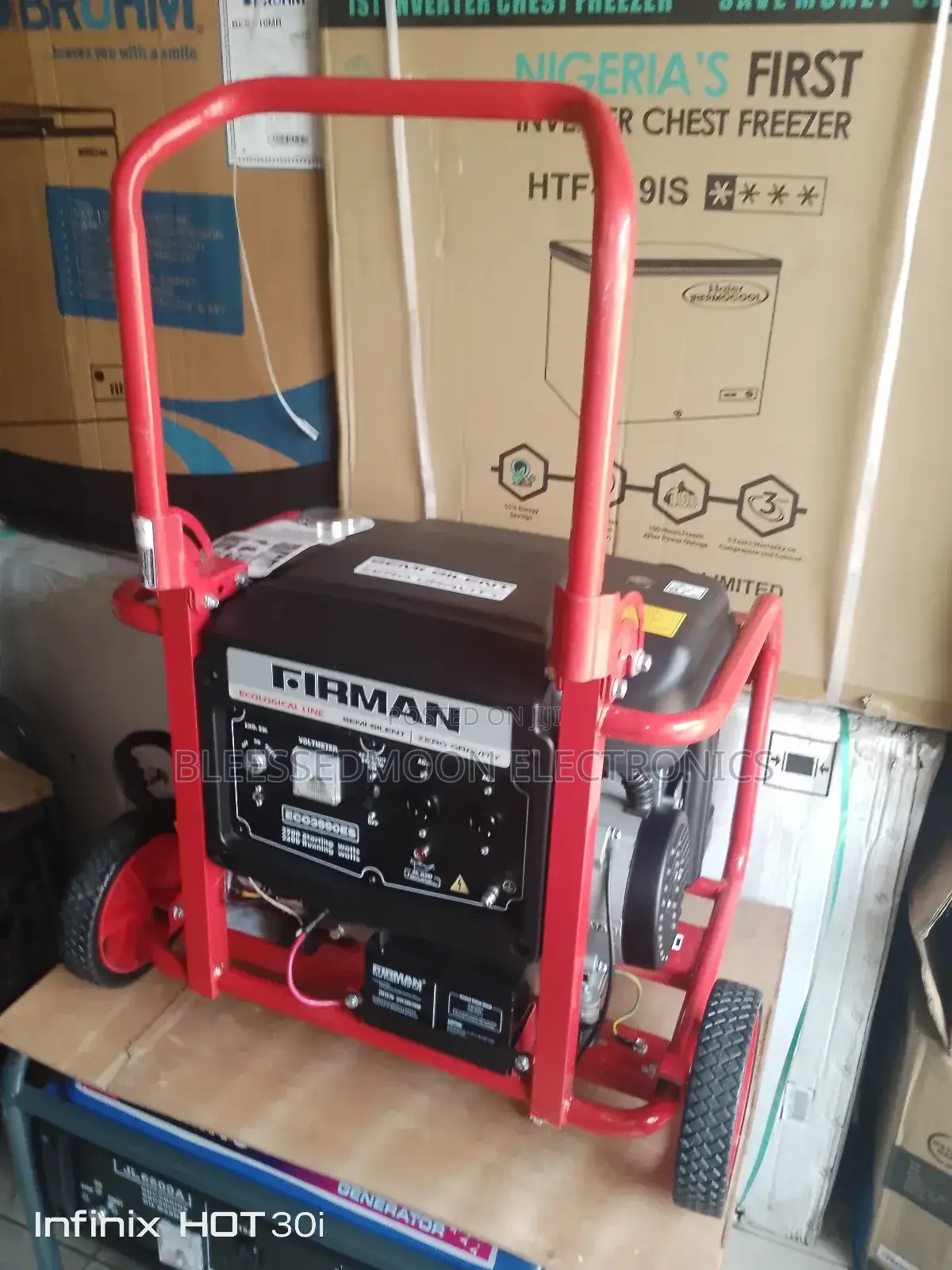FIRMAN Full 100% Cooper Coil Wire Generator 4kva 3 Years W