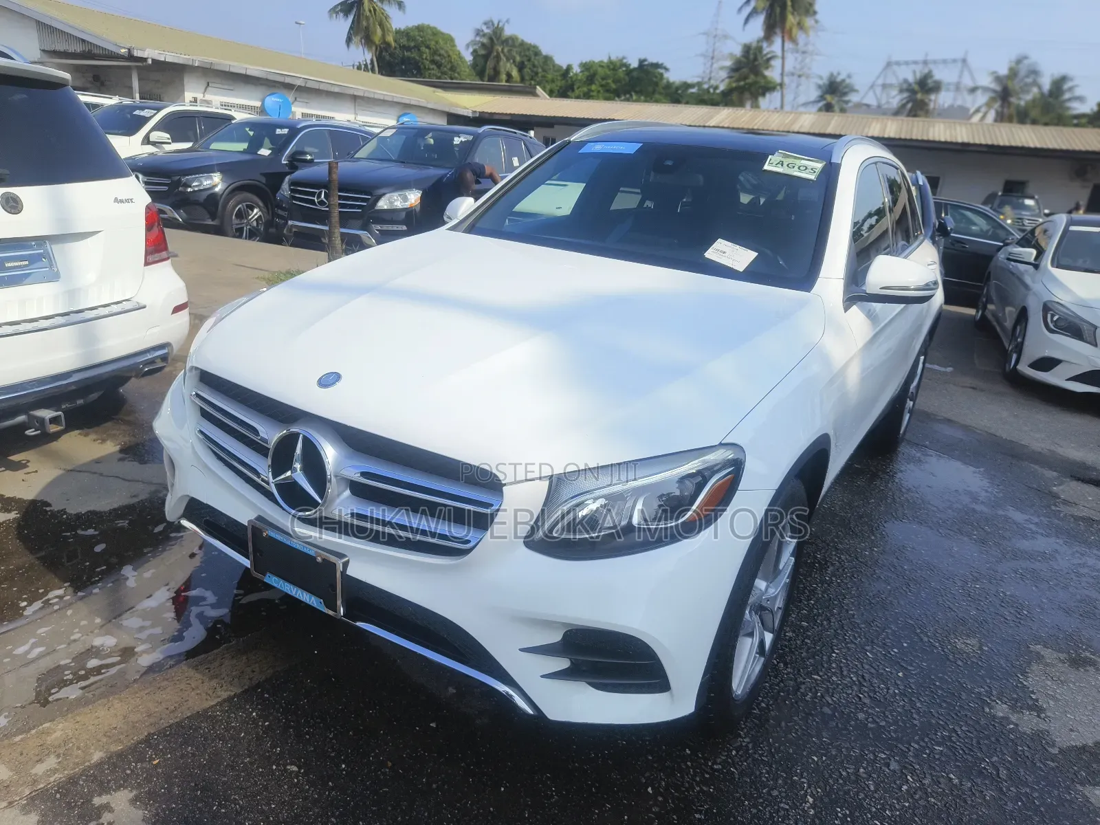 Mercedes-Benz GLC-Class 2017 White