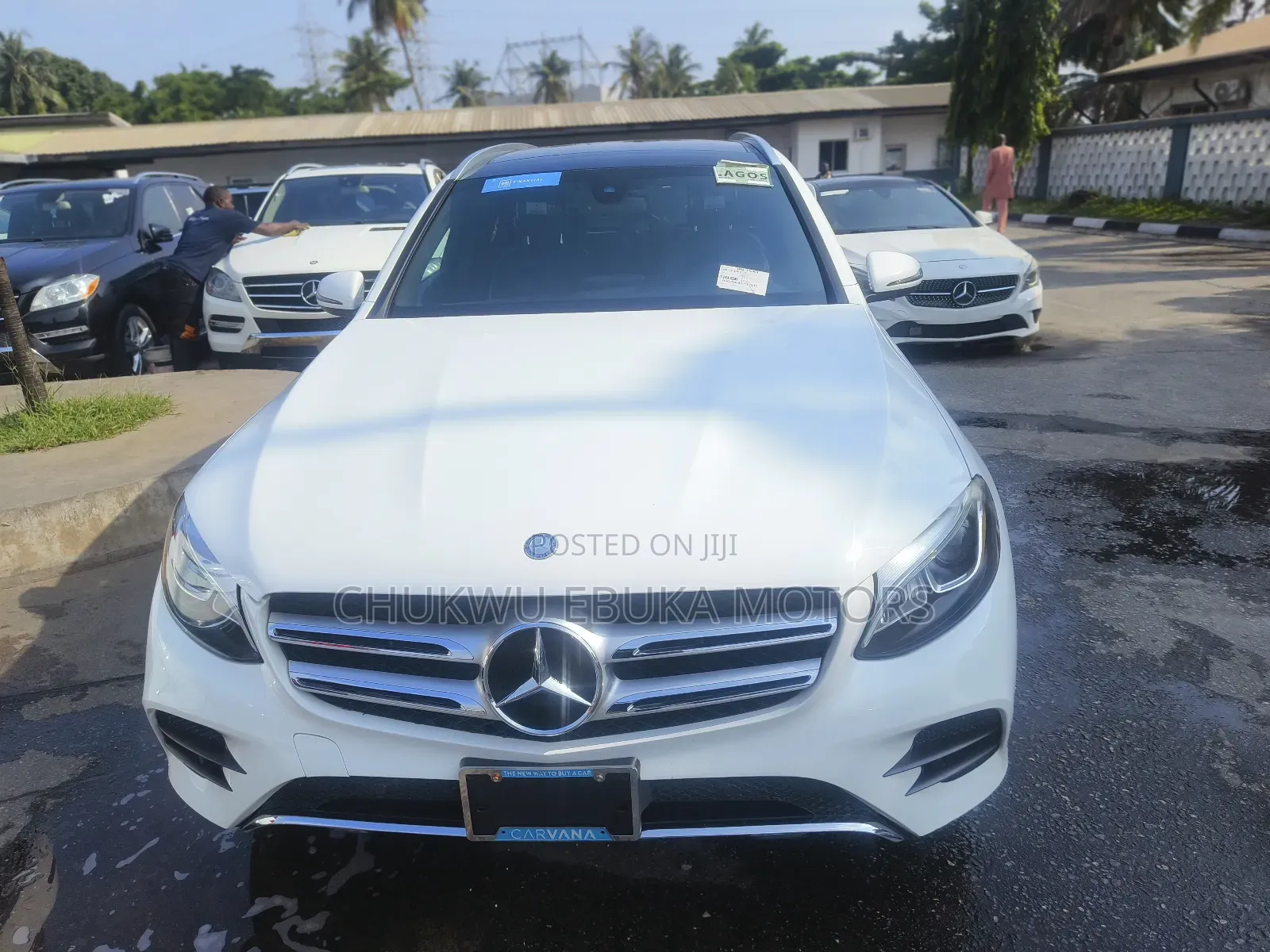 Mercedes-Benz GLC-Class 2017 White