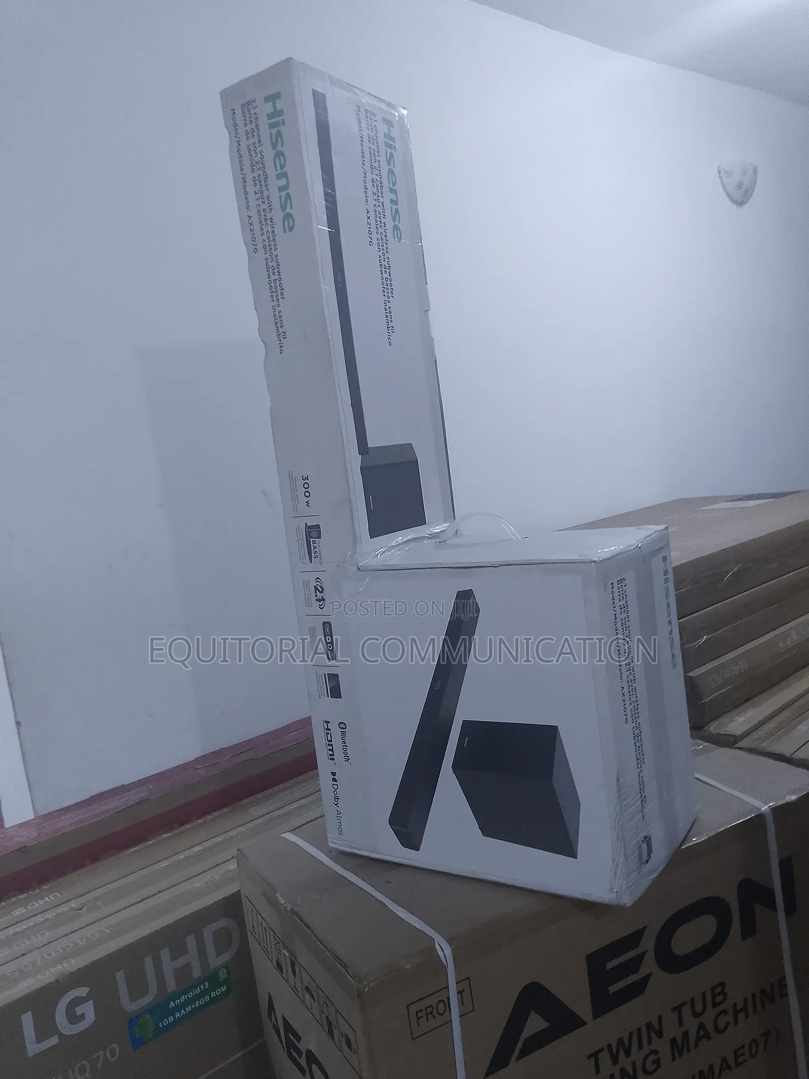 300W Wireless Hisense Soundbar