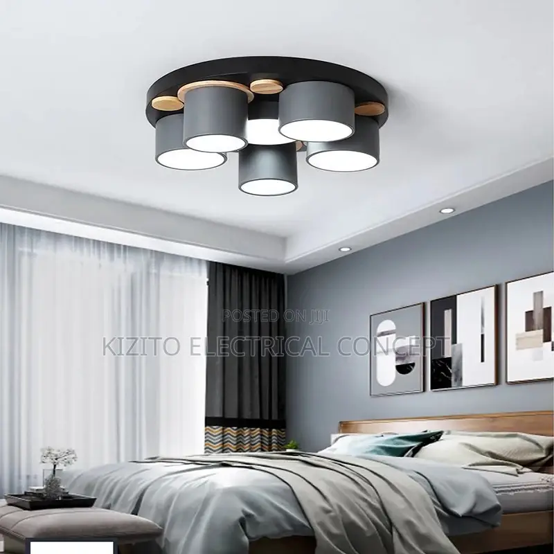 Ceiling 3D LED Flosh Light Lobby Living Room Light