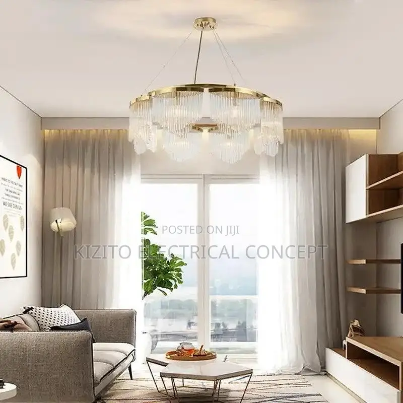 Modern Lustre Gold Chandalier (800mm)