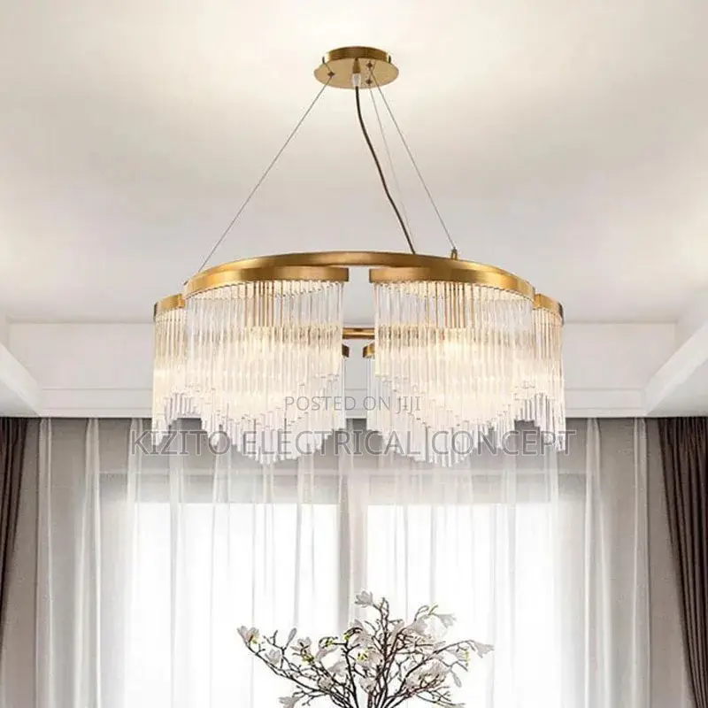 Modern Lustre Gold Chandalier (800mm)