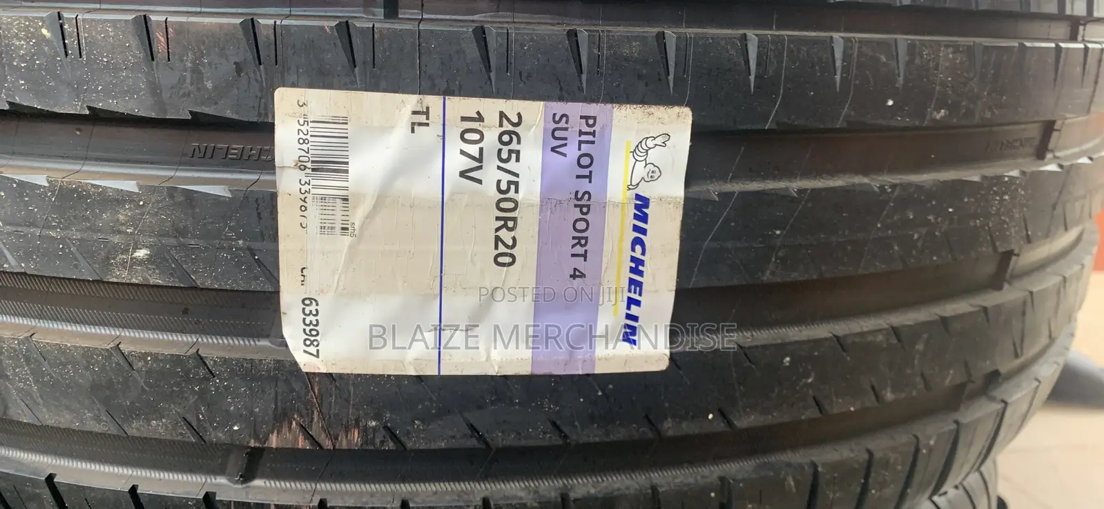 265/50/20 Michelin Tyre