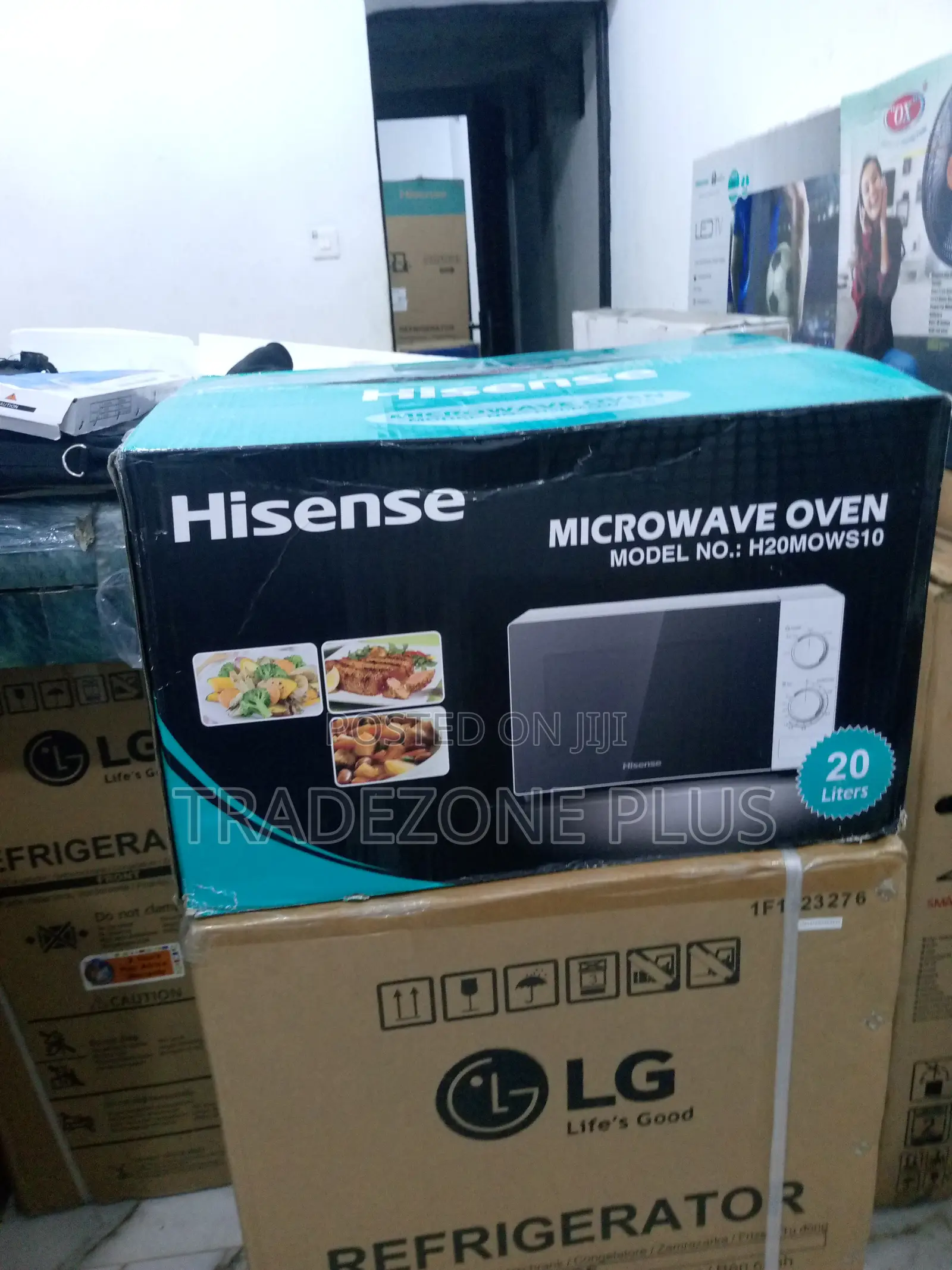 Effective Hisense White Microwave Oven [H20mows10]