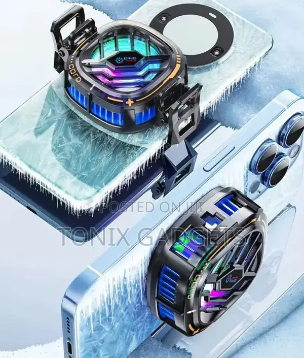 Magnetic Mobile Phone Radiator Cooler With Grip