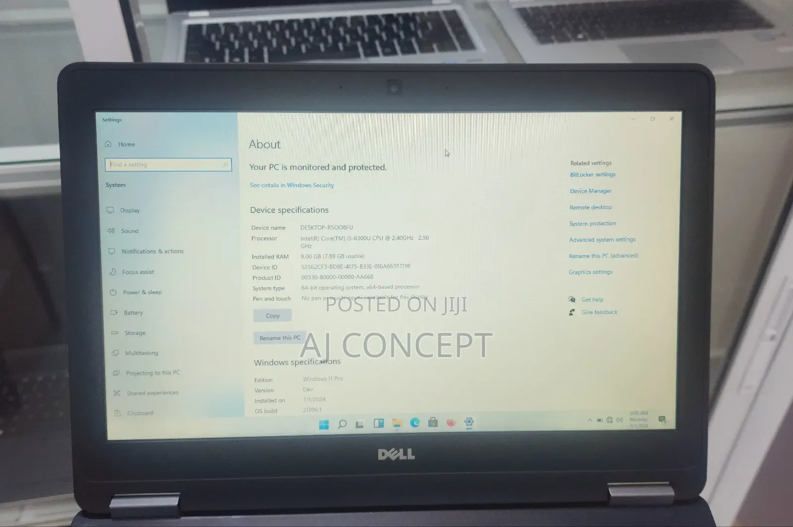 Laptop Dell Latitude 12 E7270 8GB Intel Core i5 SSD 256GB