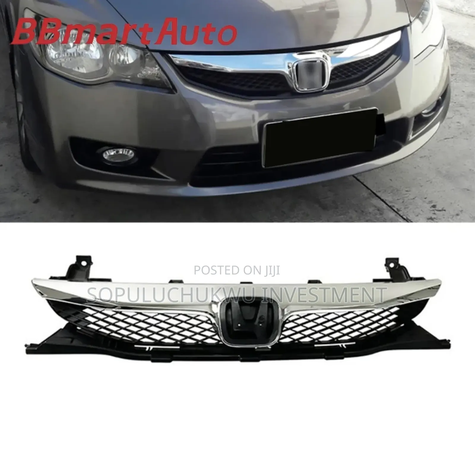 Front Grill Honda Civic 2008 Europe Spec
