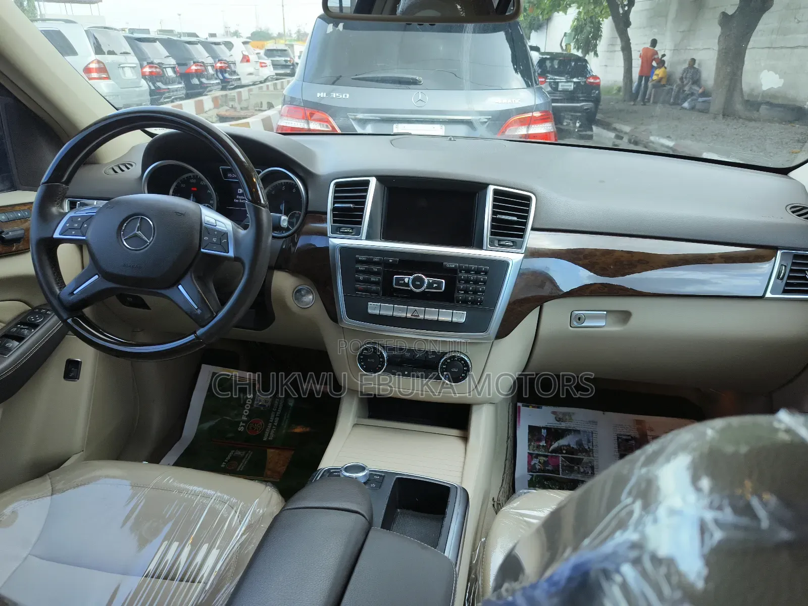 Mercedes-Benz M Class ML 350 4Matic 2012 Brown