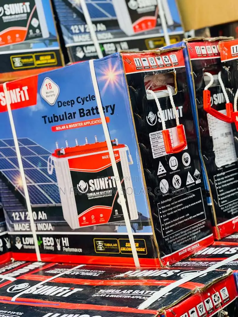 220ah Sunfit Tubular Solar Inverter Battery