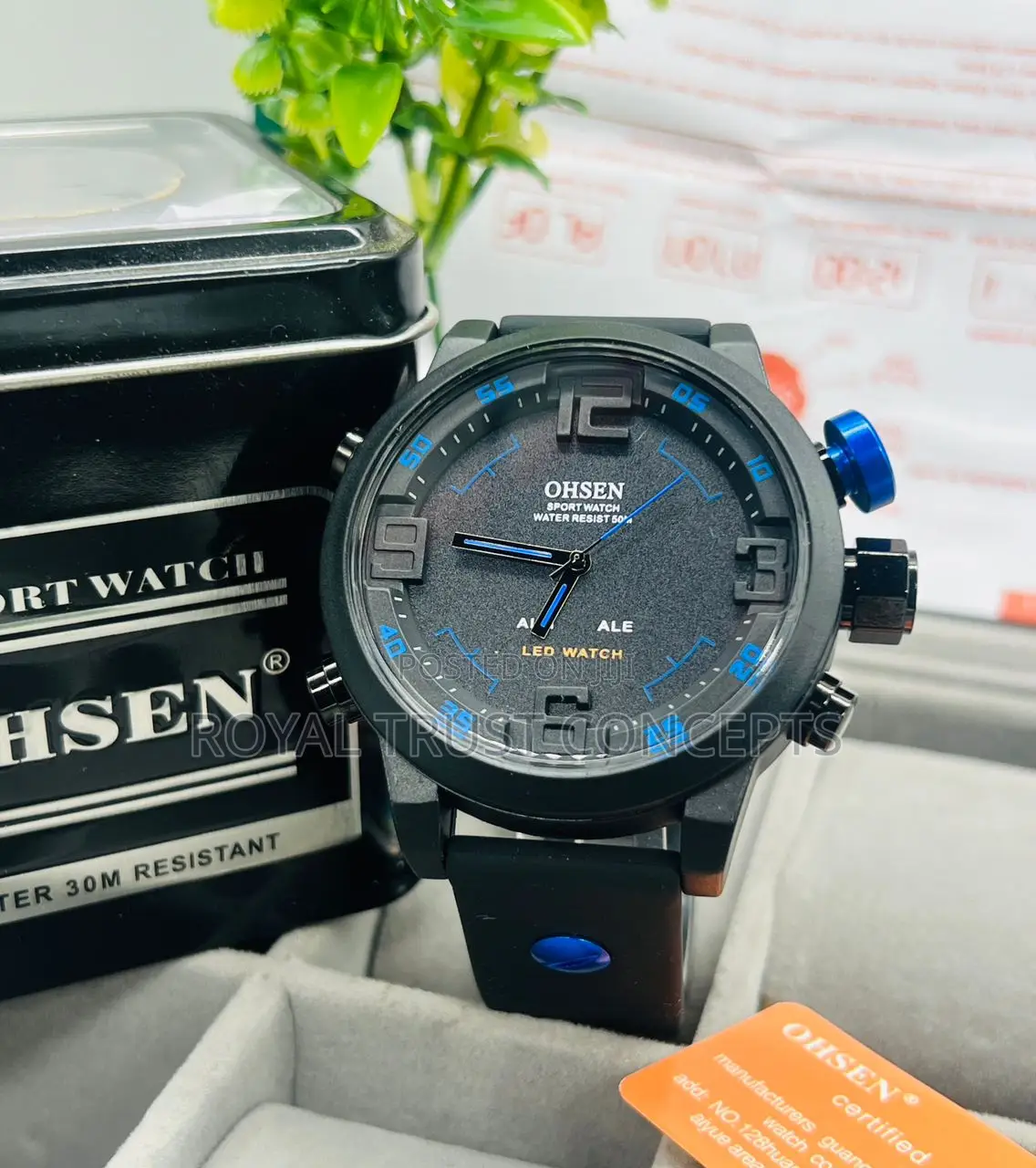 Ohsen Quintet Control Waterproof Wristwatch