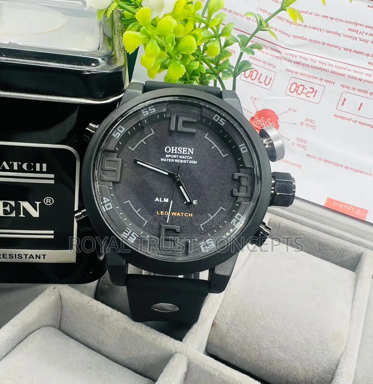 Ohsen Quintet Control Waterproof Wristwatch