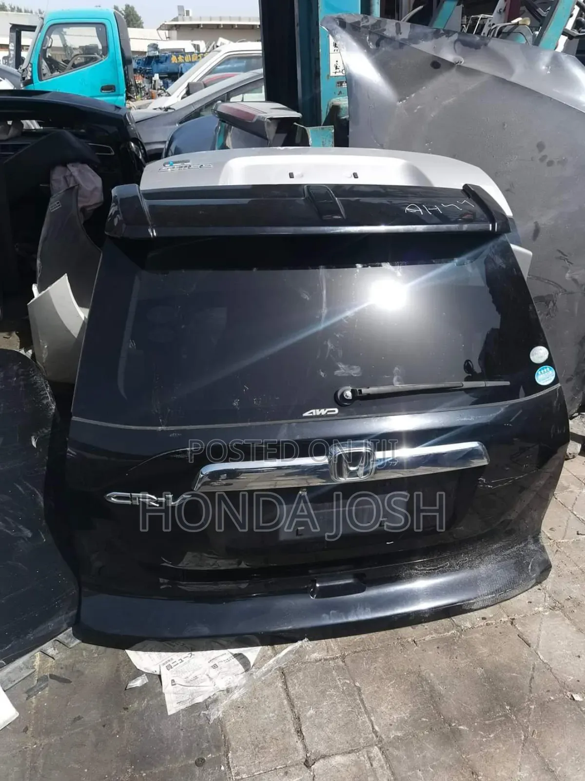 Boot Spoiler and Boot 2008 Honda CRV