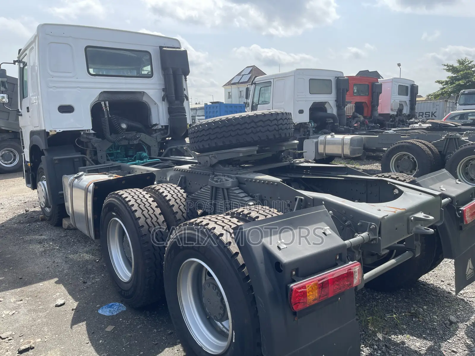 Foreign Used Howo Truck Tractor Head.