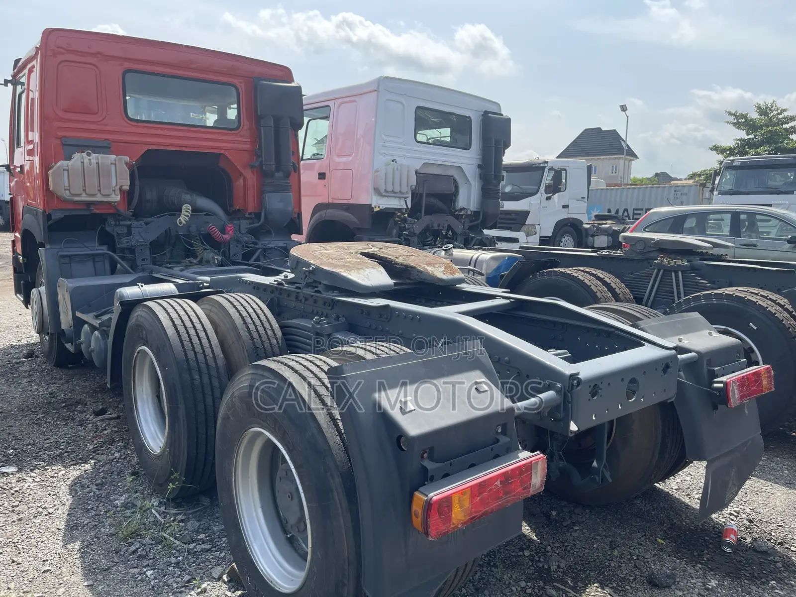 Foreign Used Howo Truck Tractor Head.