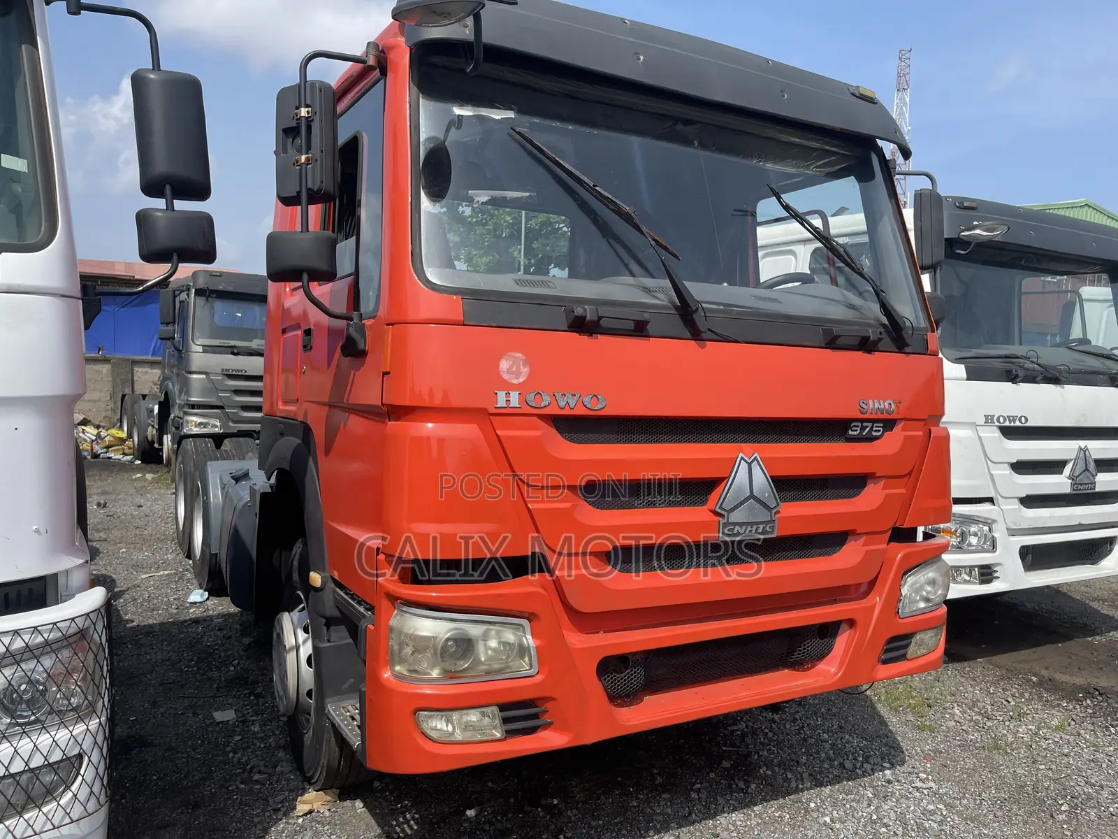 Foreign Used Howo Truck Tractor Head.