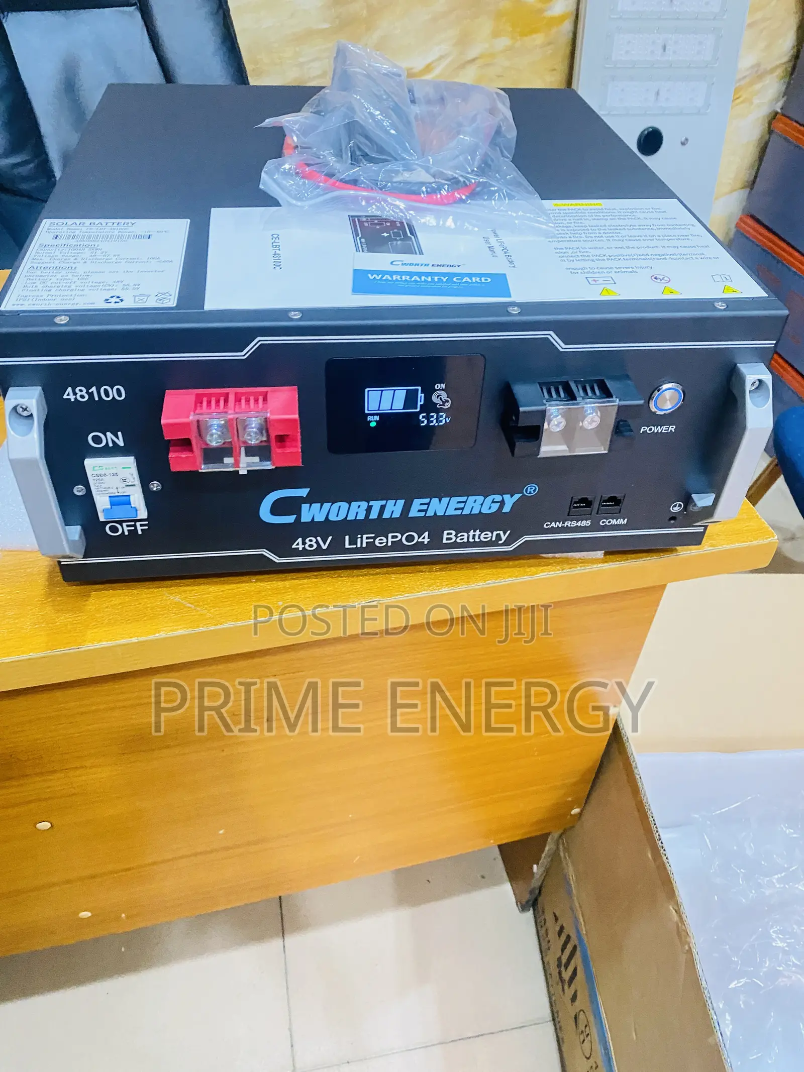 Cworth Energy 5kwh 48v Solar Lithium Battery