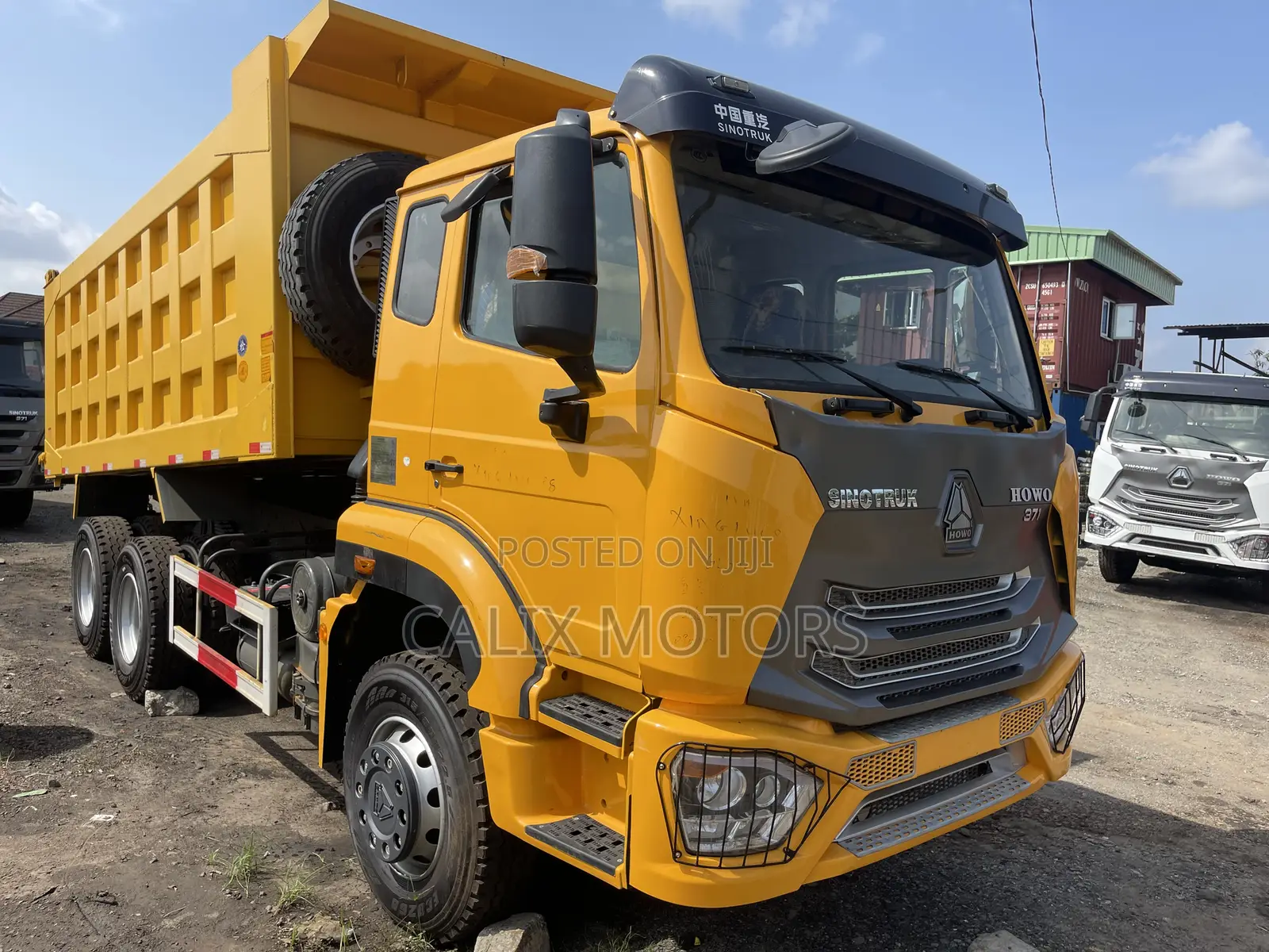 Foreign Used Howo Sinotruck Covid - 19 Tipper.
