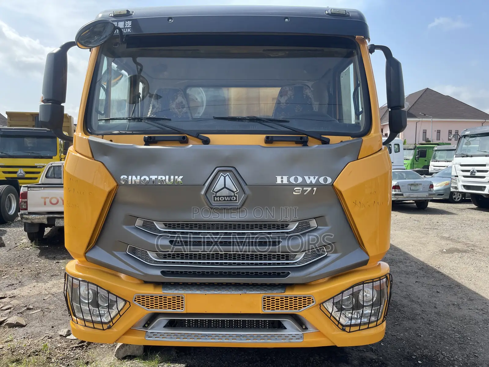 Foreign Used Howo Sinotruck Covid - 19 Tipper.