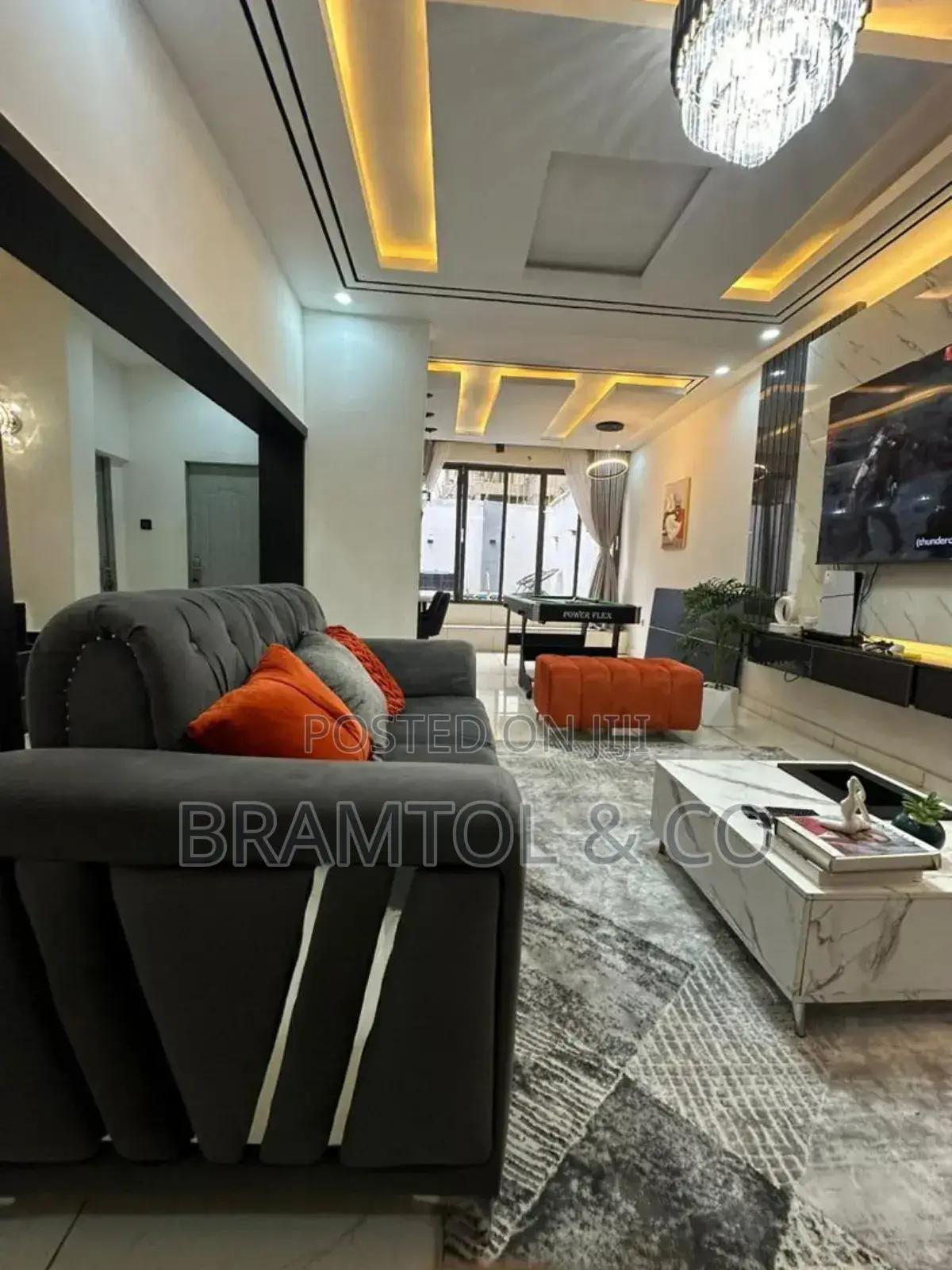 Furnished 3bdrm Townhouse / Terrace in Wuse 2 for rent