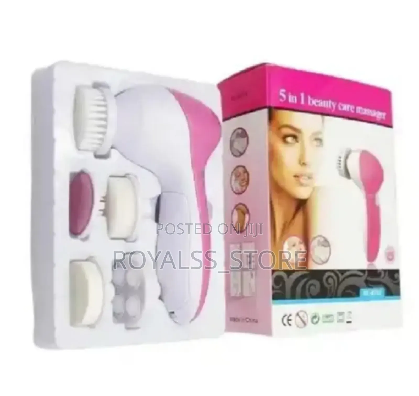 5 In 1 Facial Massager, Smoothing Beauty Care Massager