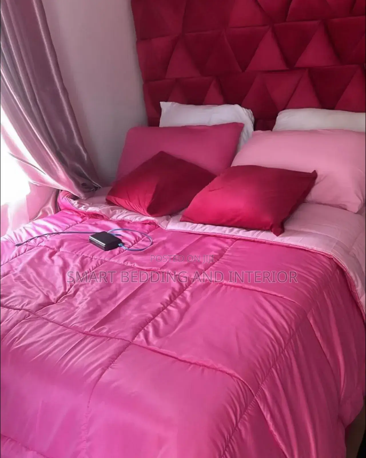 American Baby Pink Bedsheets and Duvet