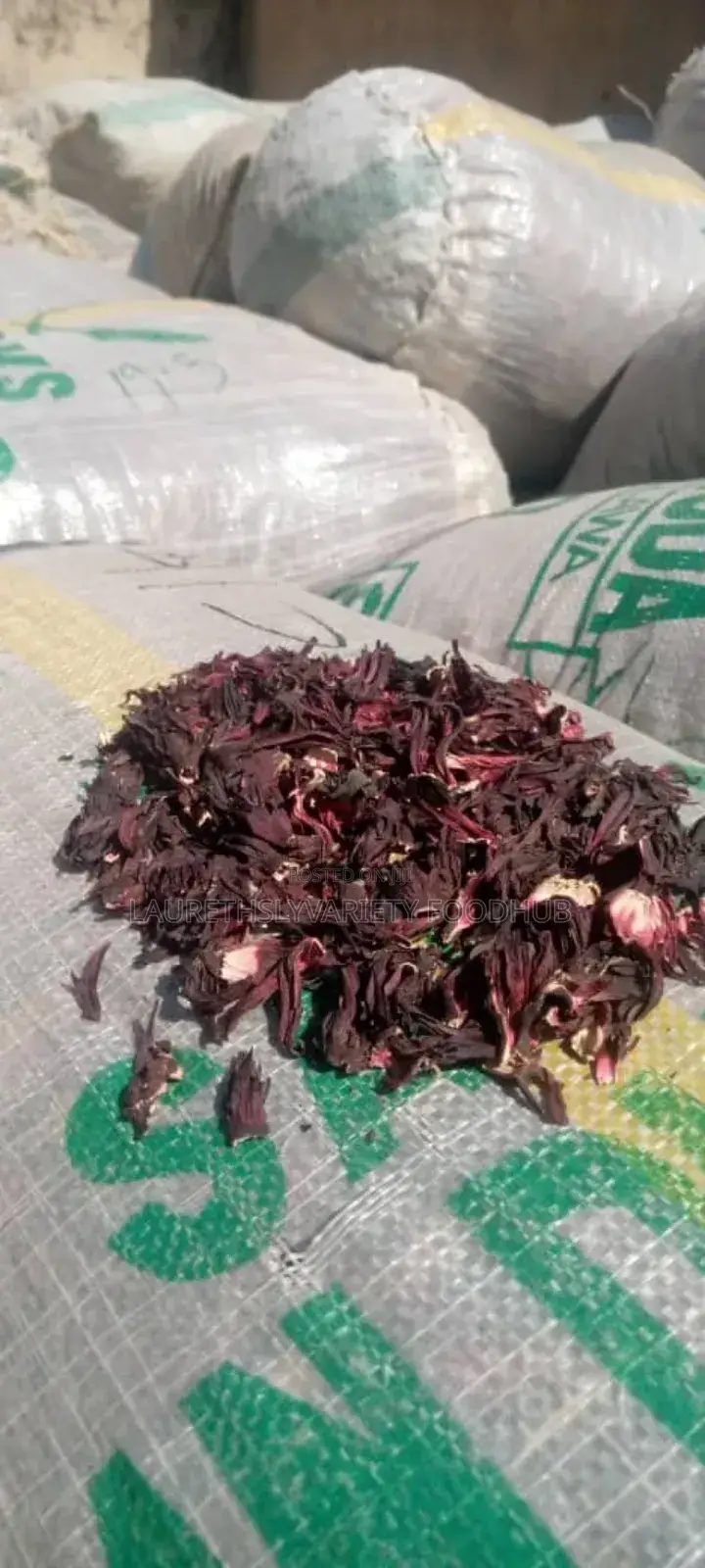 Neatly Cleaned Hibiscus/Zobo Flower/Pieces