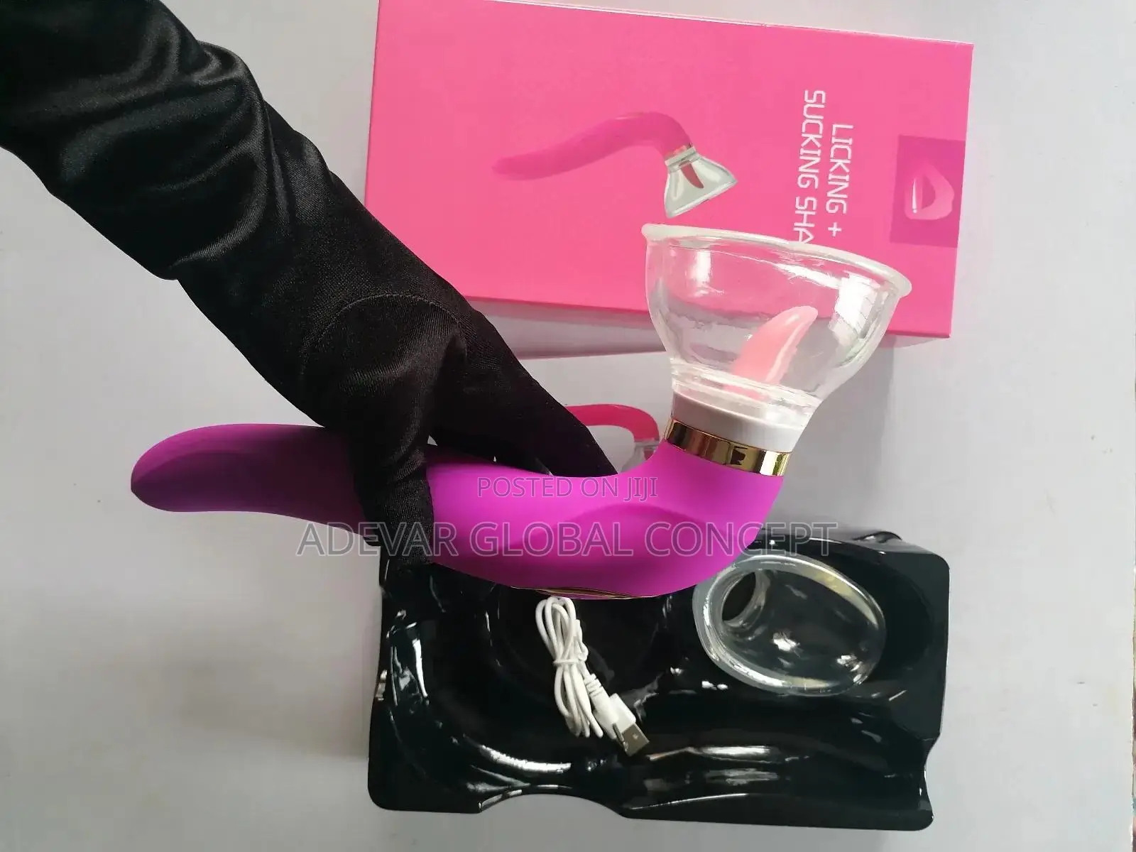 Tongue Licking and Sucking Shake Vibrator Sex Toy for Women