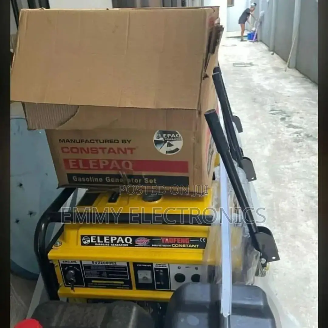10.5kva Elepaq Constant Petrol Generator 100% Copper Coil