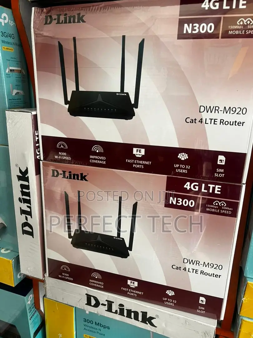 D-Link N300 4G LTE Router