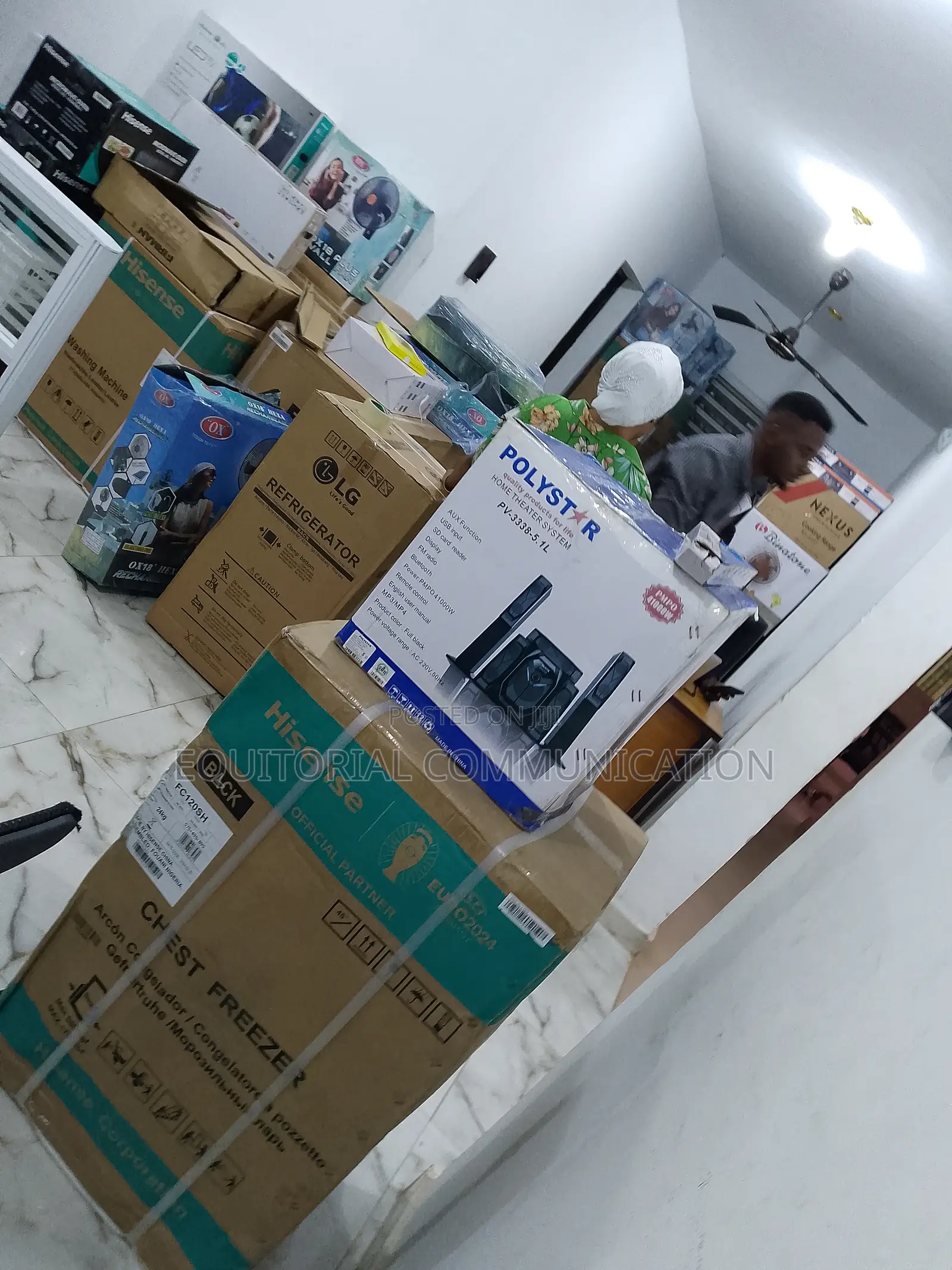 Polystar Home Theater With (Blue Tooth )