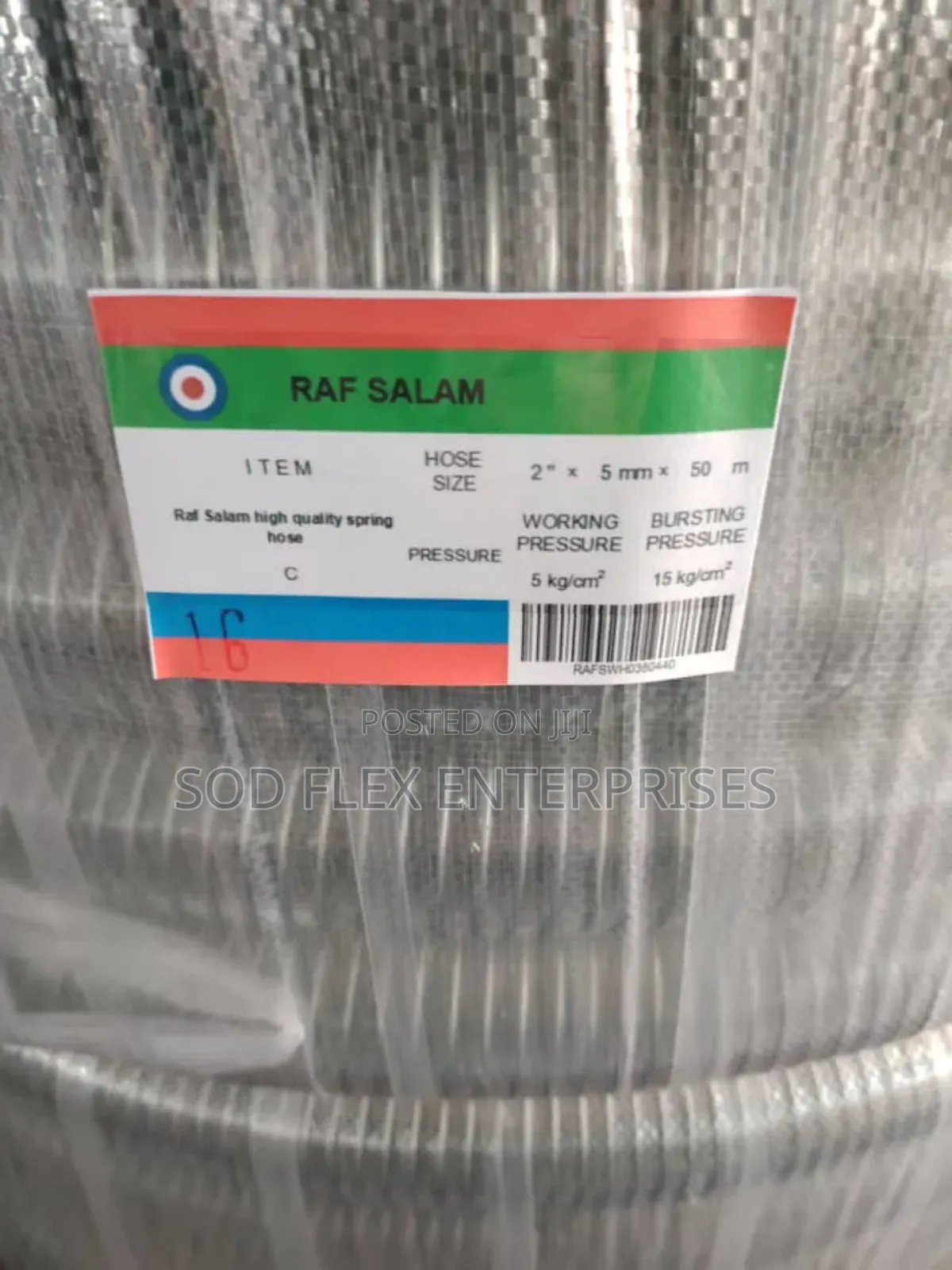 2" Wire White Wire Hose