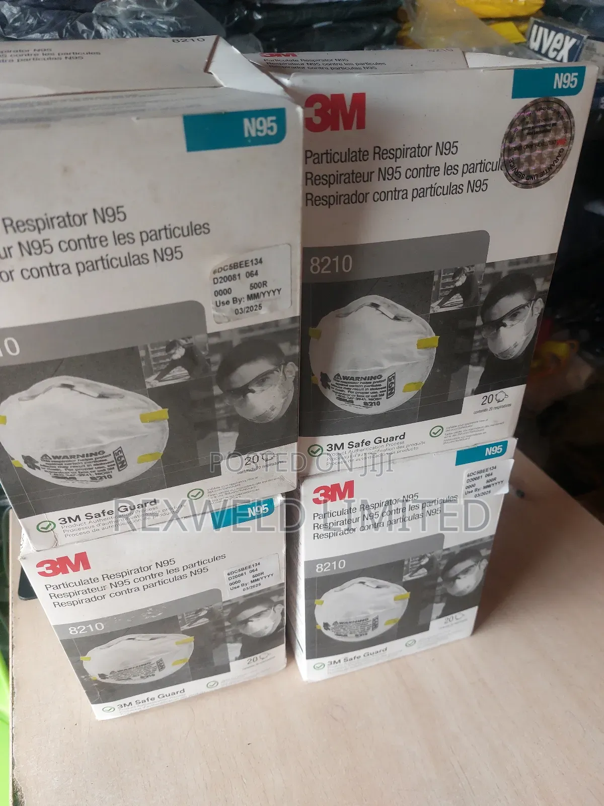 3M 8210 N95 Safety Nose Mask