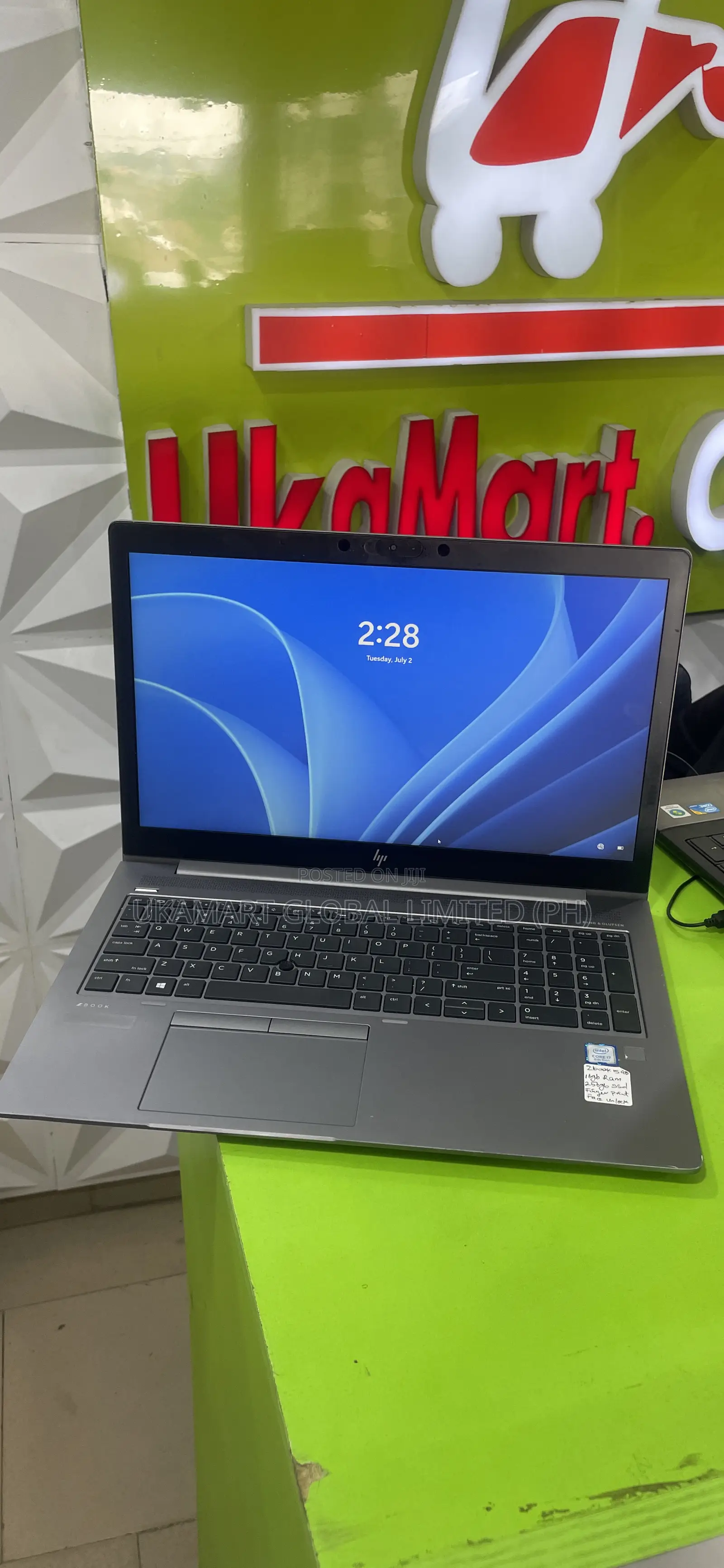 Laptop HP ZBook 15u G5 16GB Intel Core I7 SSD 256GB