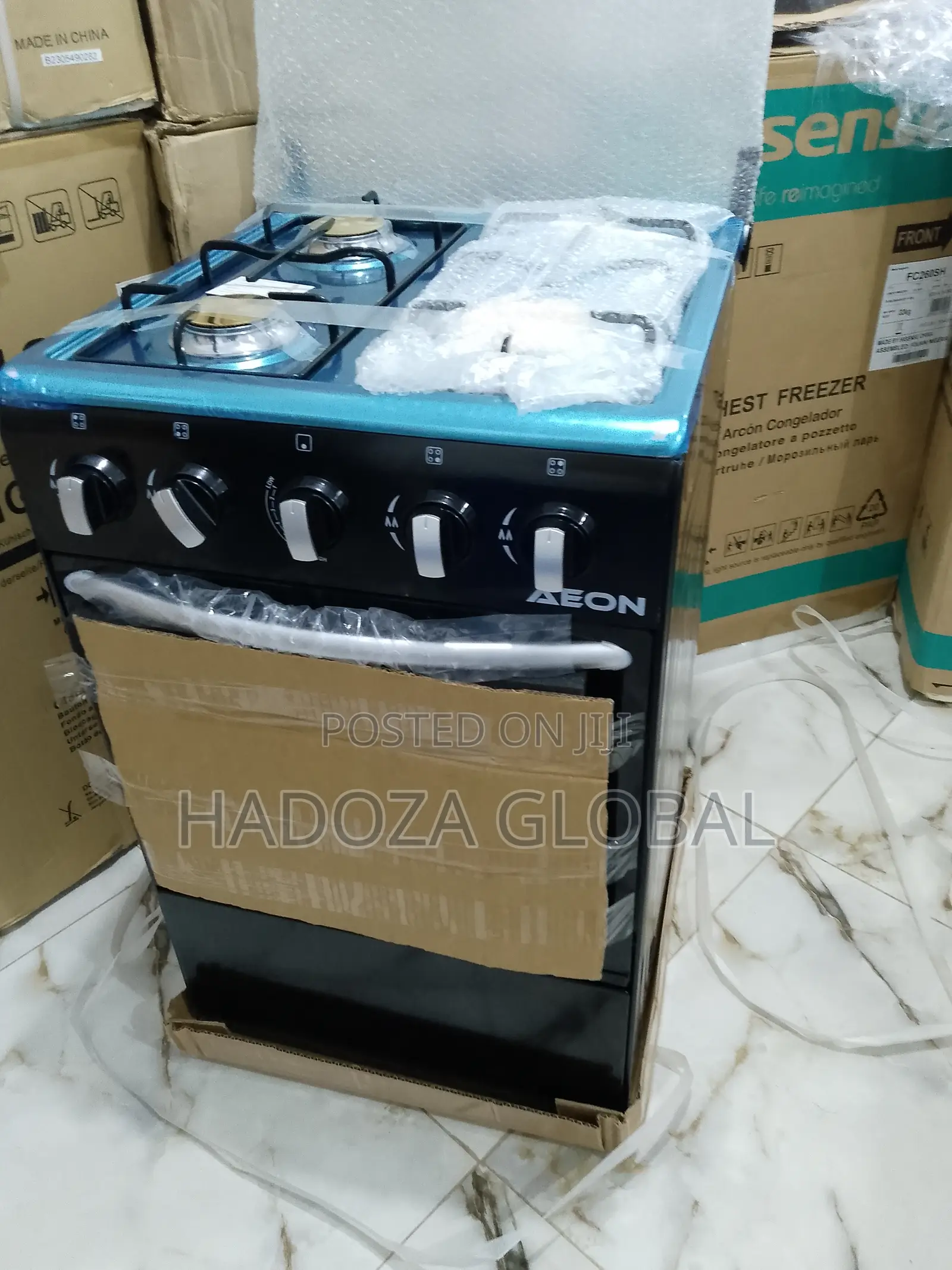 Unique 4 Burner Gas Cooker (Aeon)