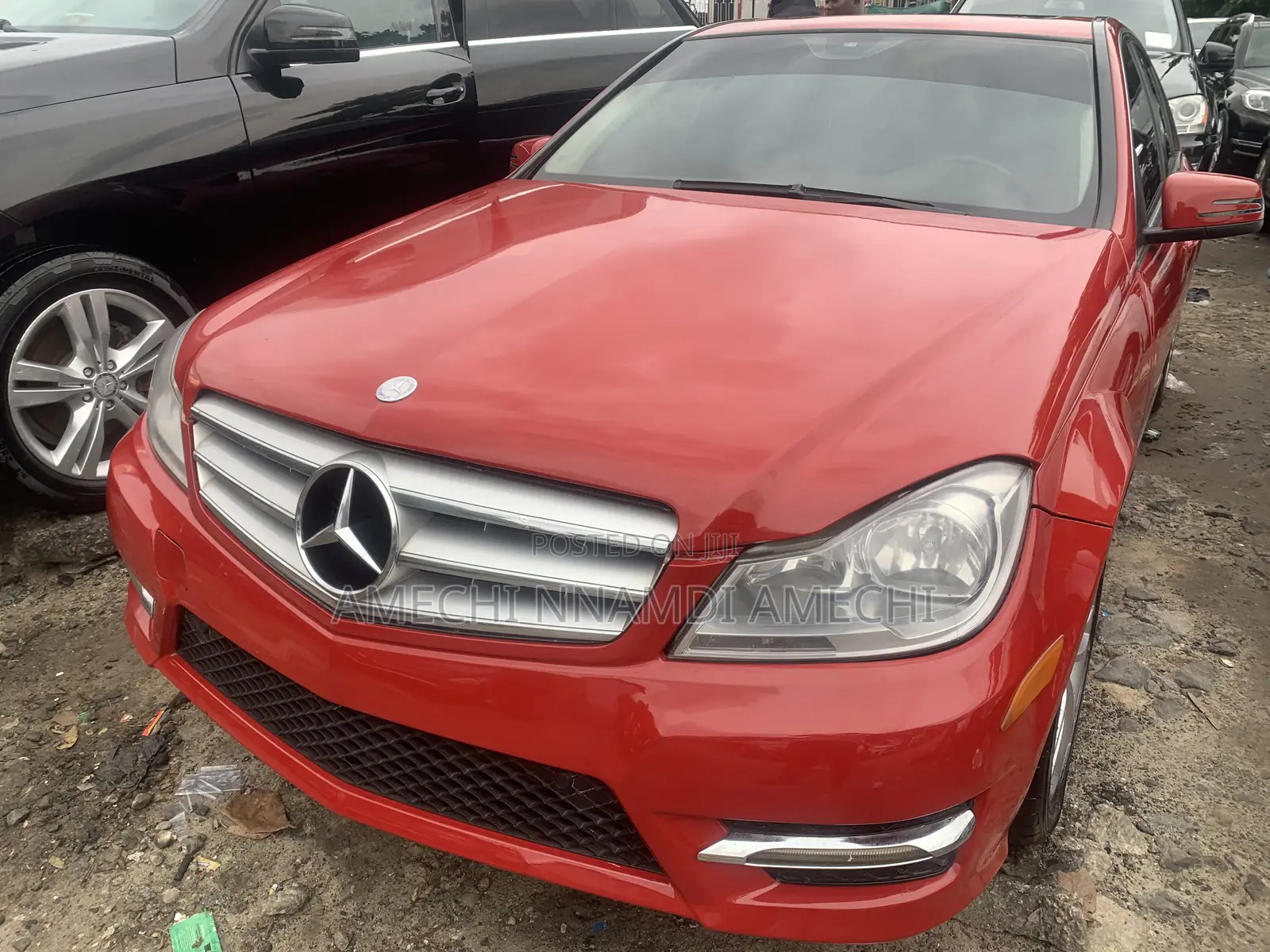 Mercedes-Benz C250 2013 Red
