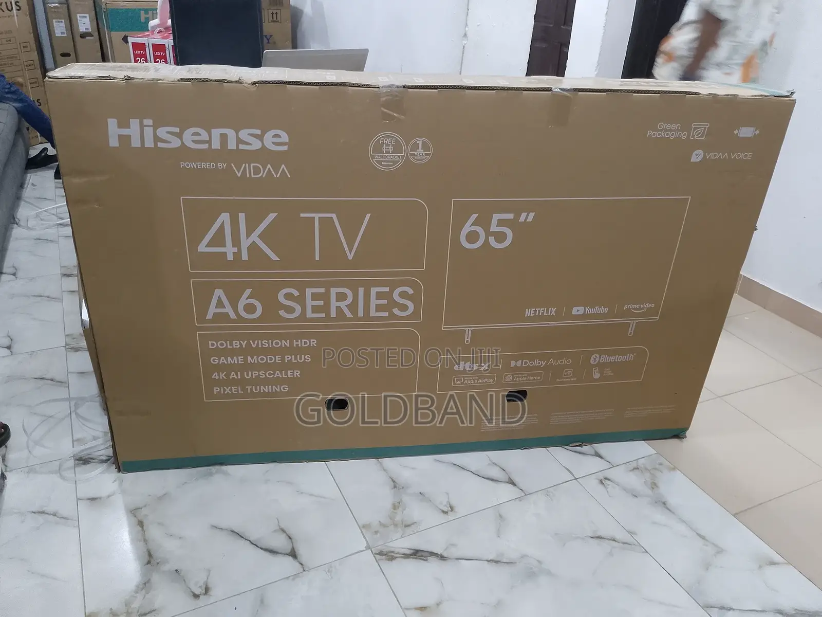 High Quality Hisense 65inch A6K Series Uhd Tv