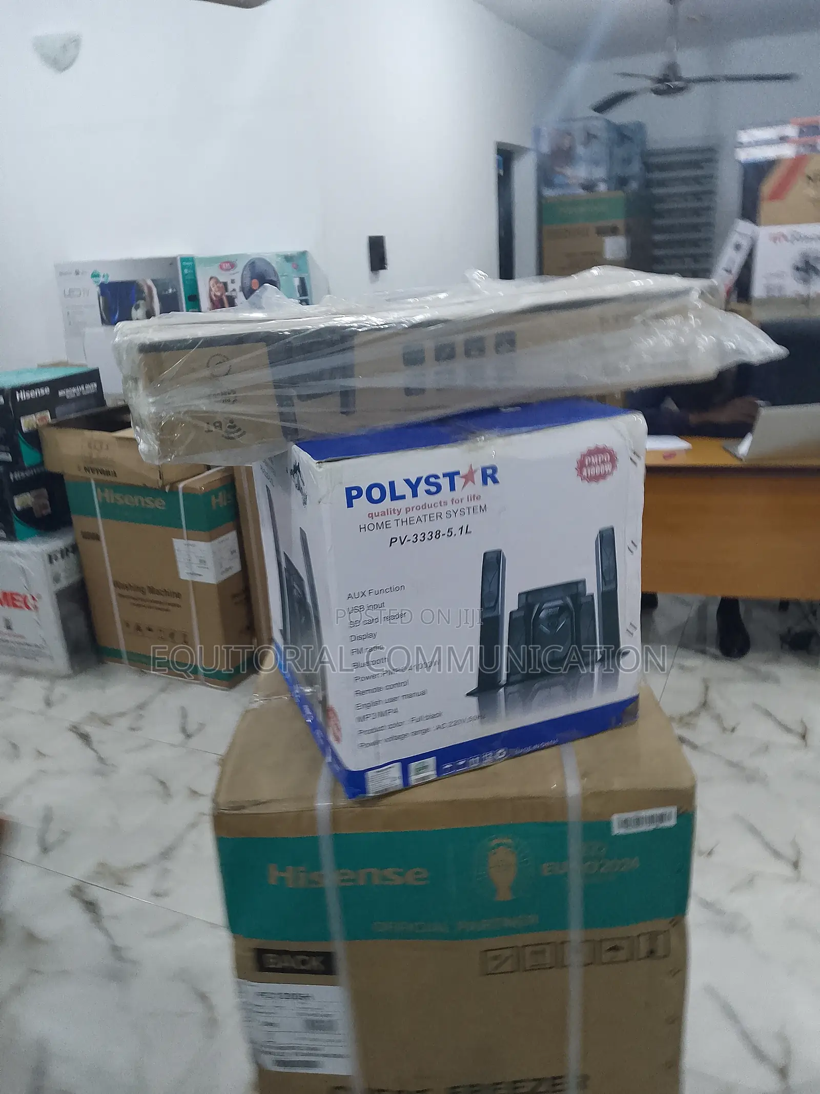 Polystar 5.4inches Home Theater +Hdmi