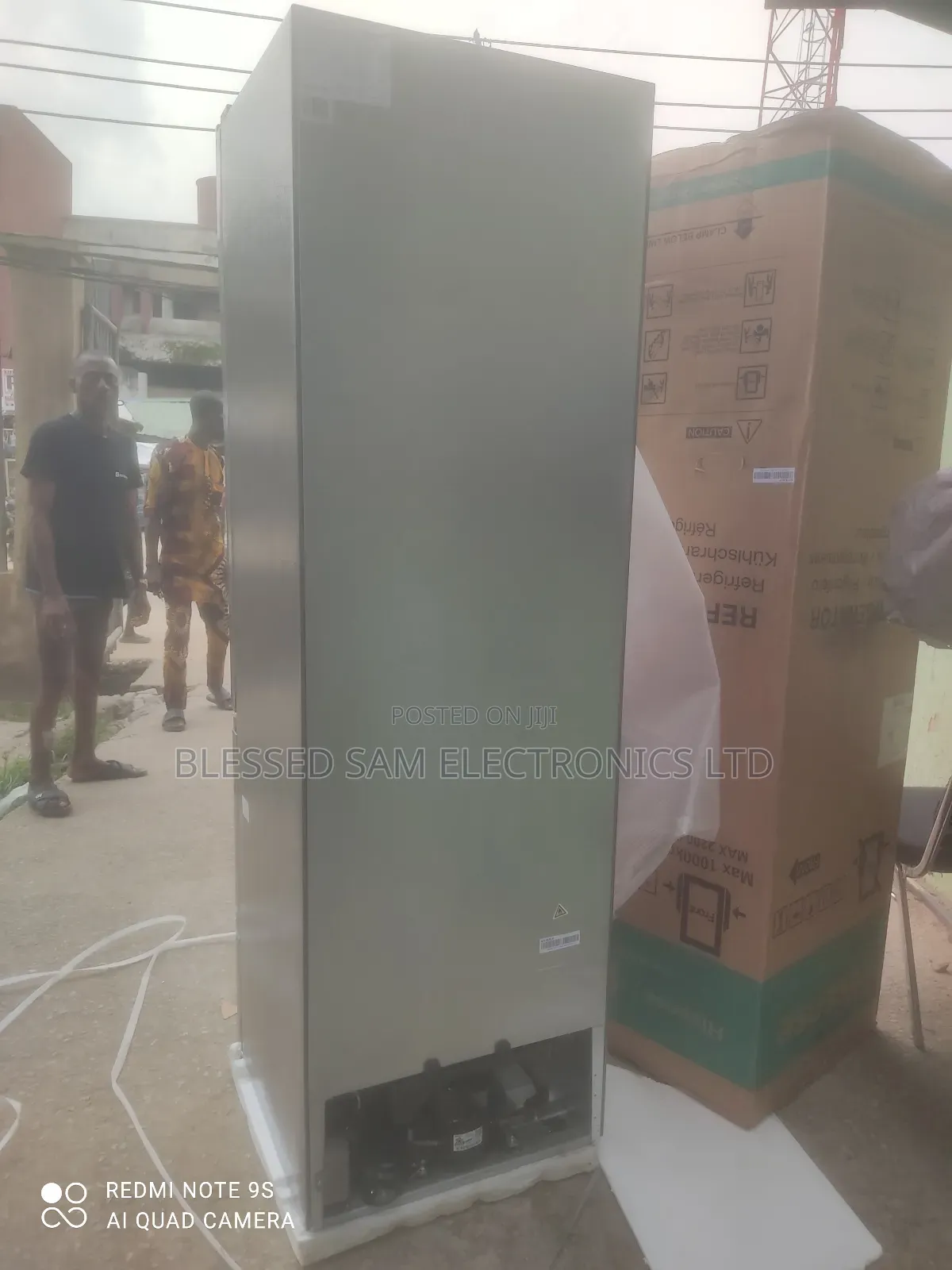 Original>Hisense Fridge 264l Double Door With Dispenser 1pis