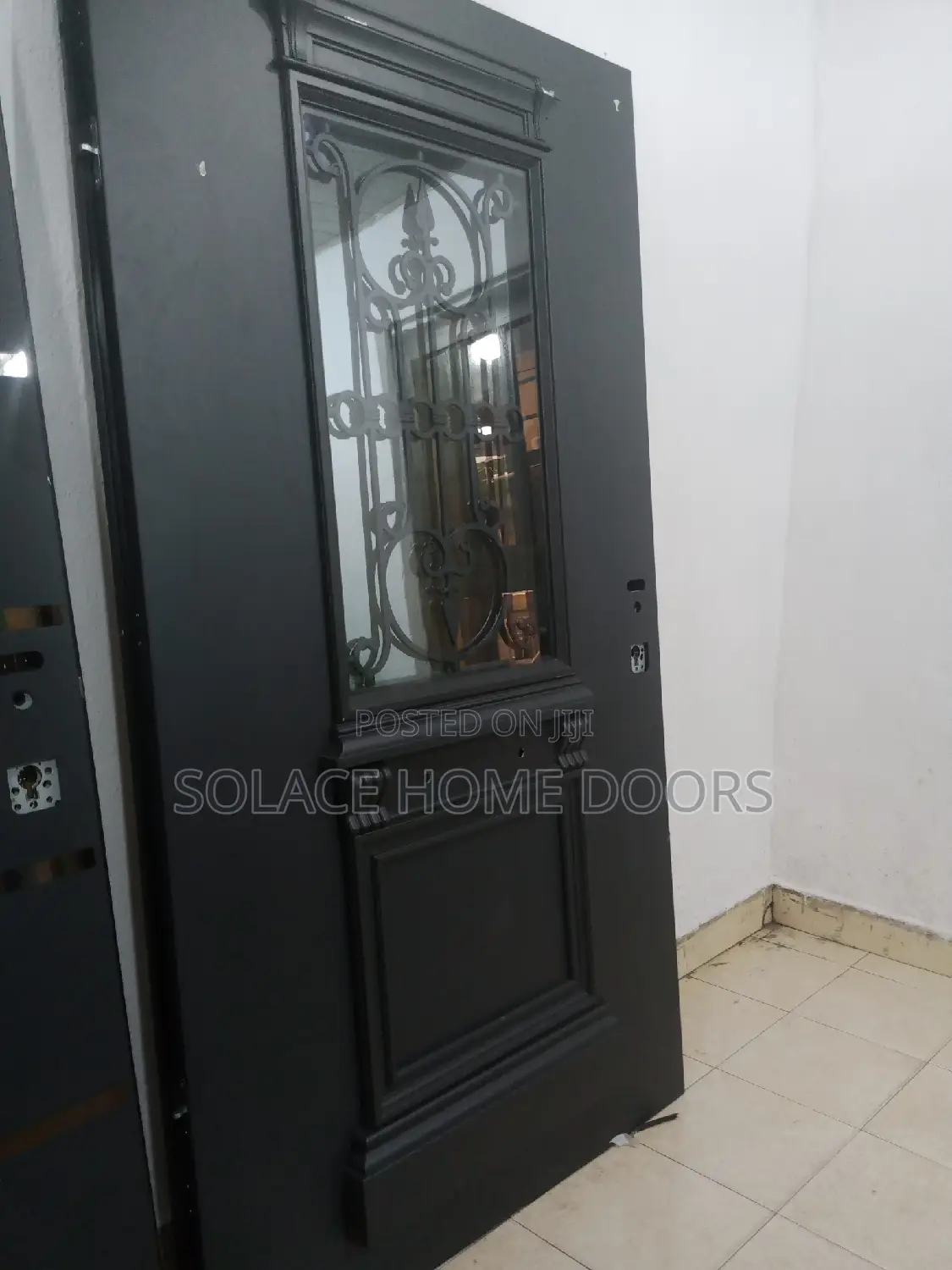 French Glass Steel Door.