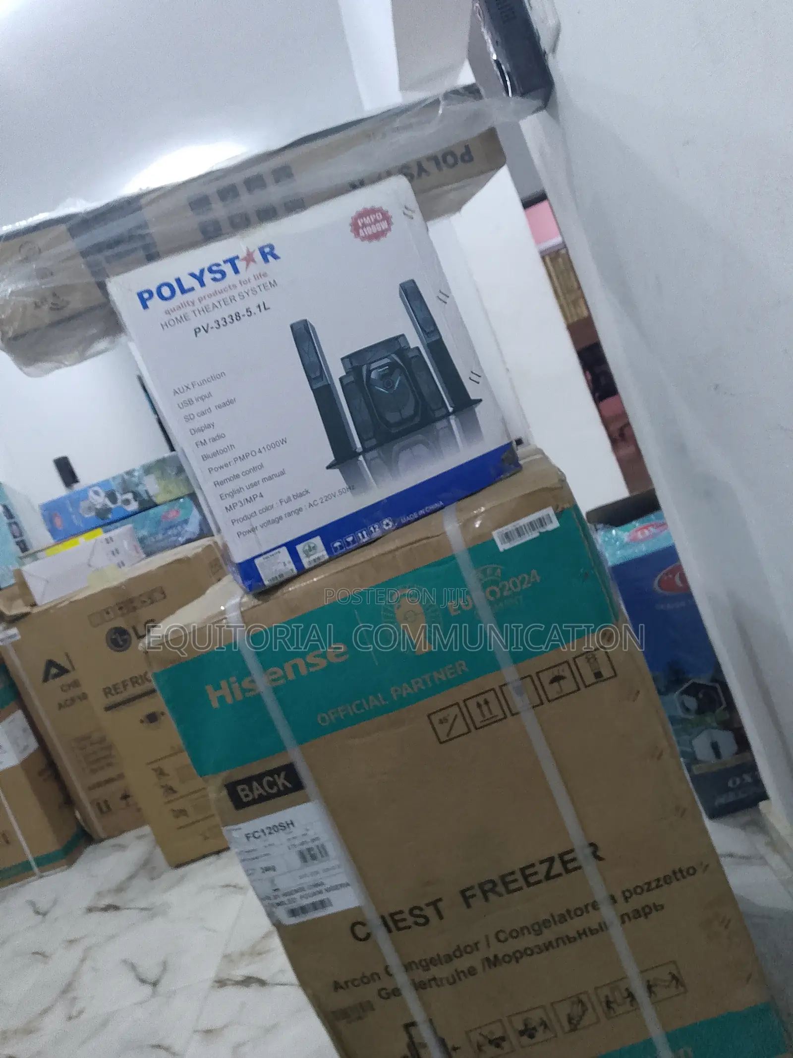 Poly Star Home Theater Hdmi Pv-338-5-1