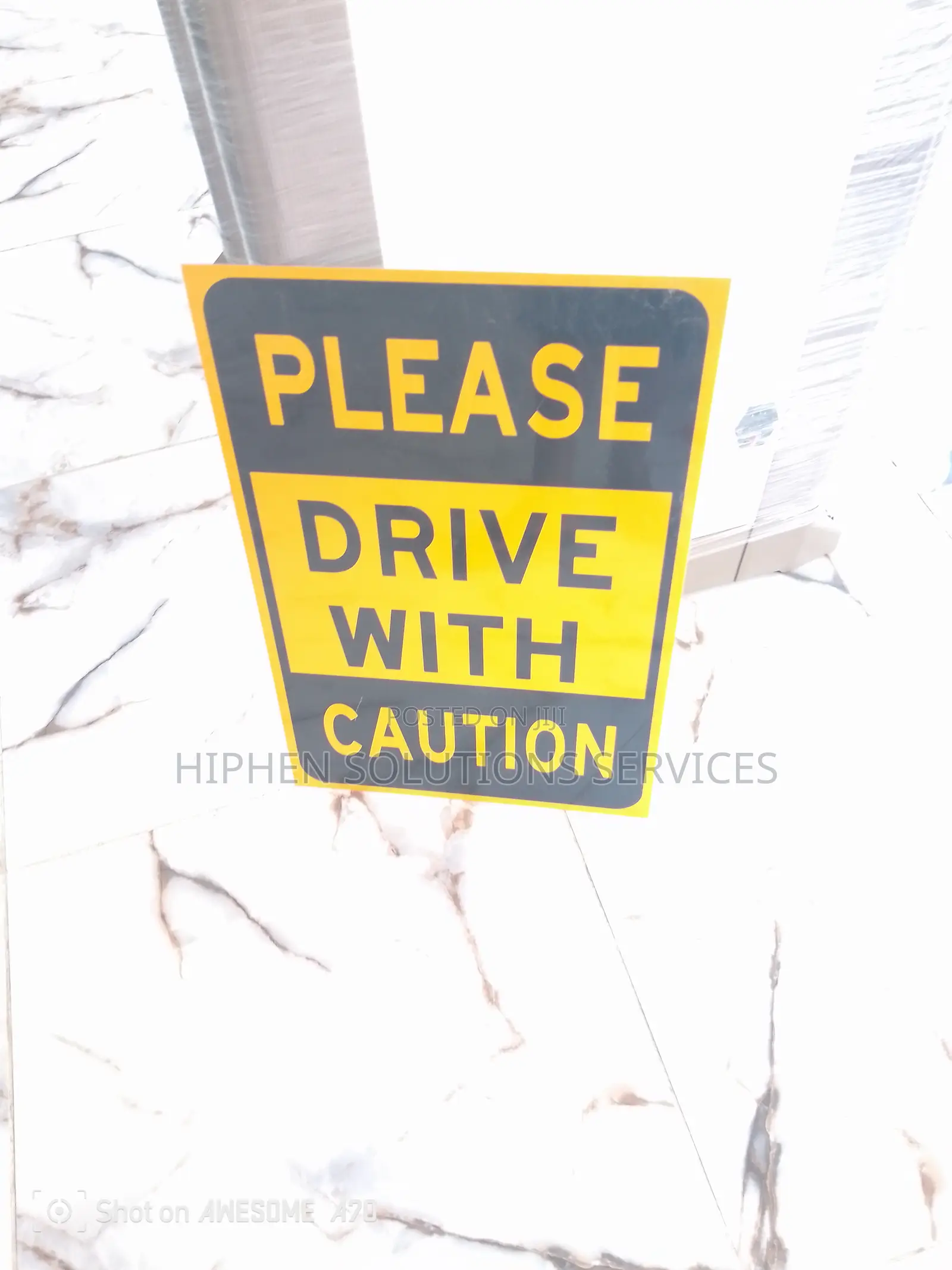 Road Safety Sign & Drive Safely Sign