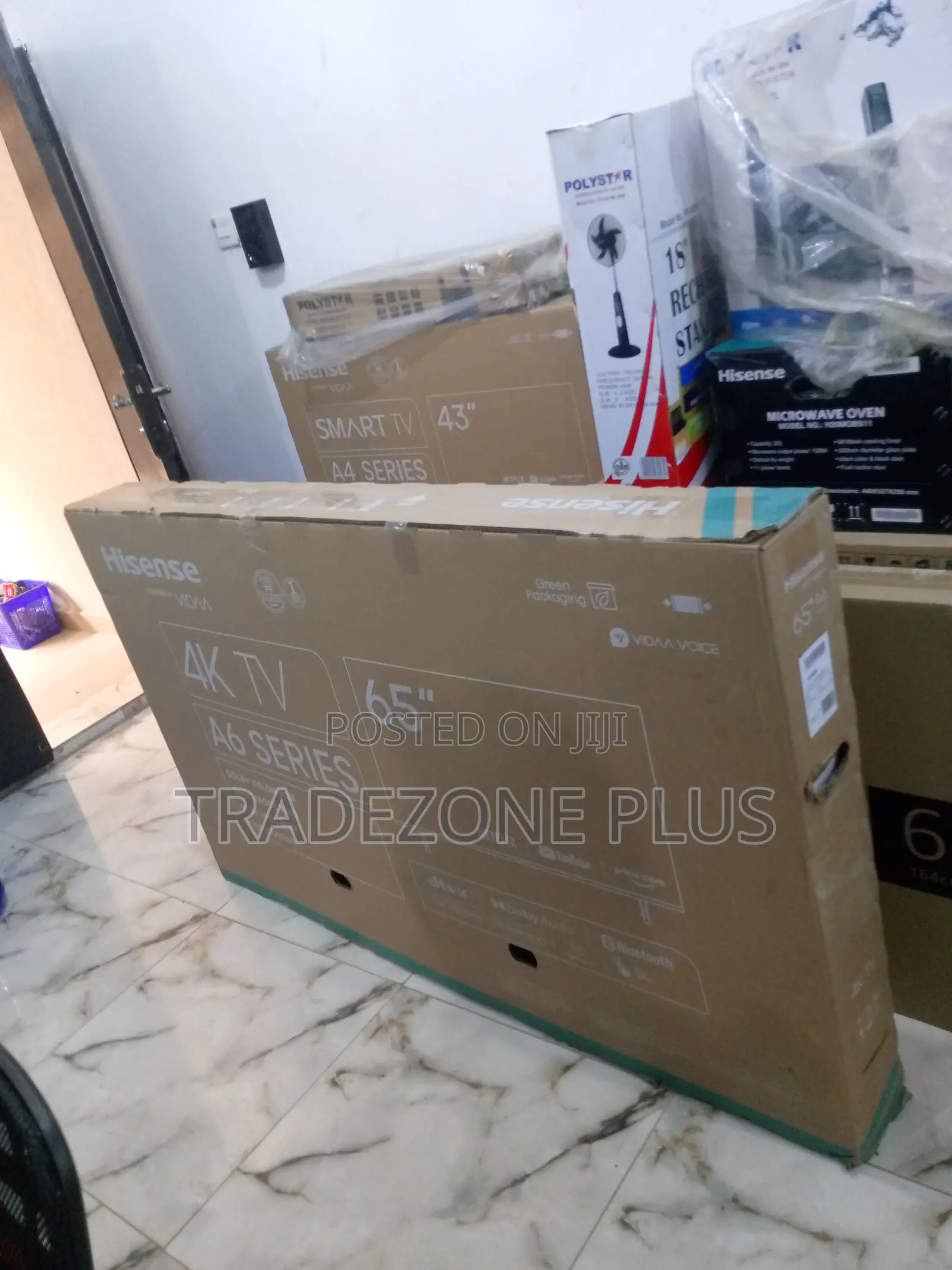 Brand New A6 Hisense Smart 65inch TV