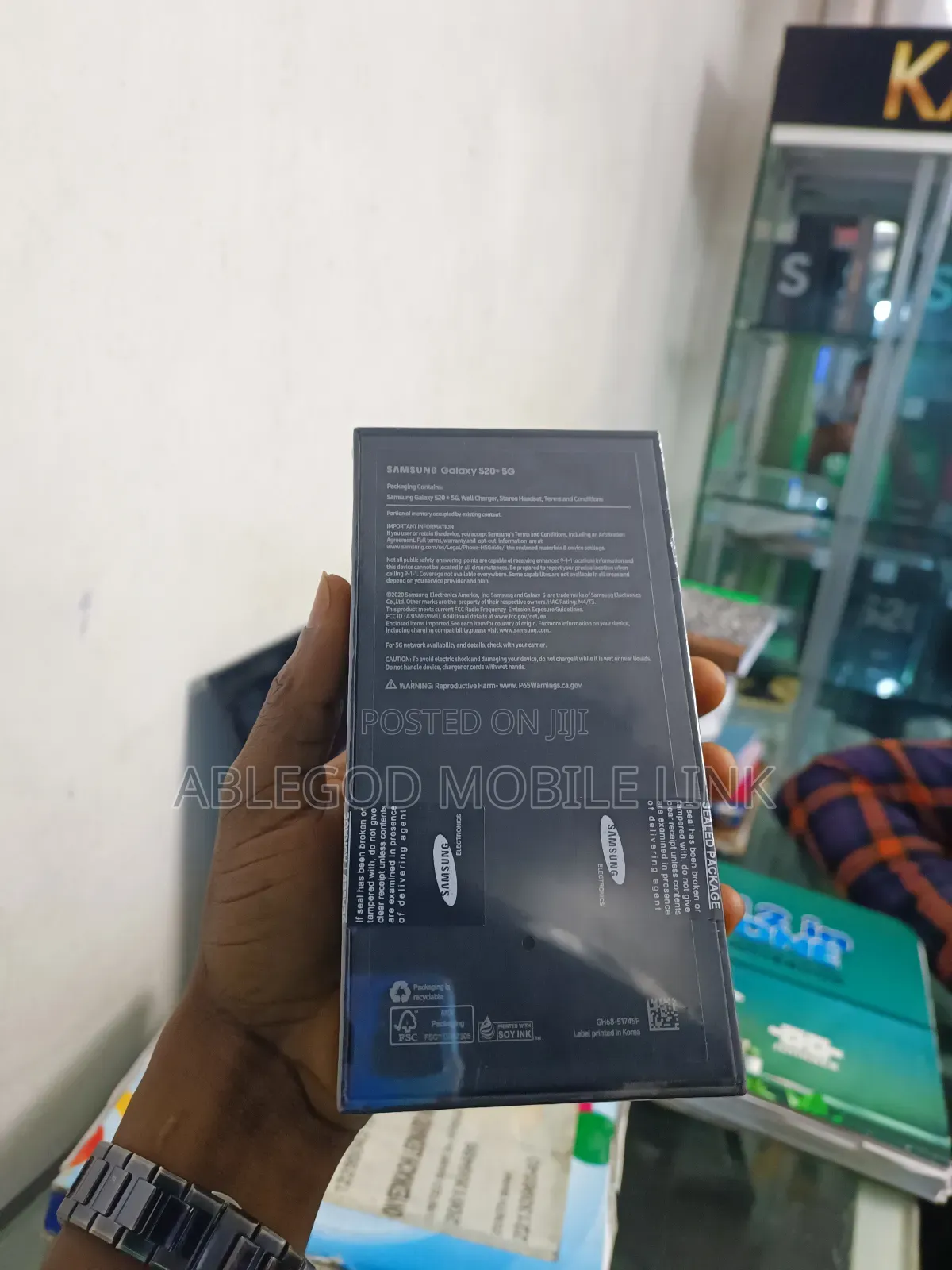 New Samsung Galaxy S20+ 5G 128 GB Gray