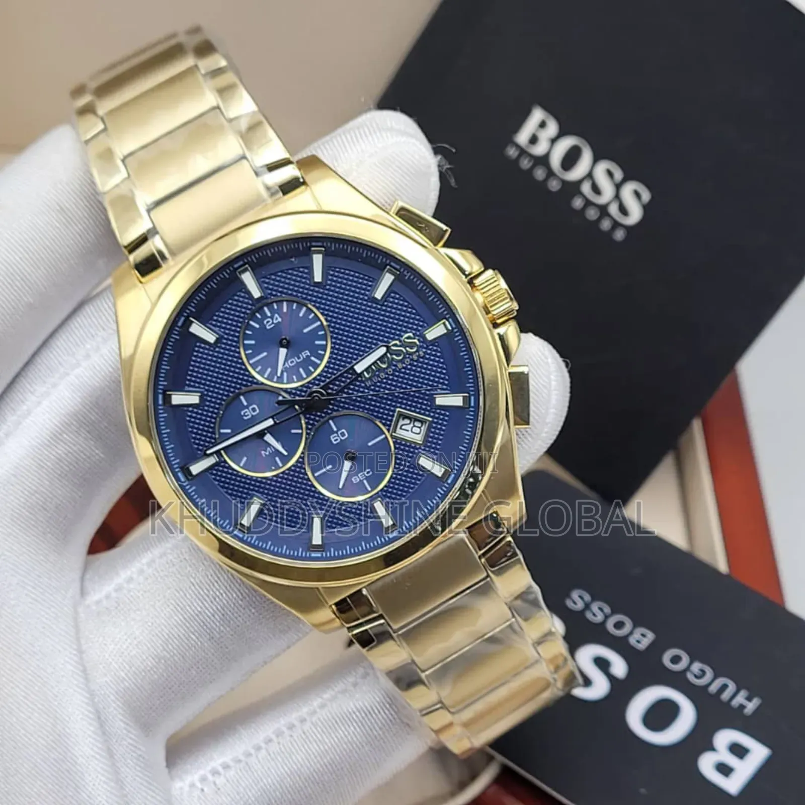 Hugo Boss Chronolography Couples Wristwatch