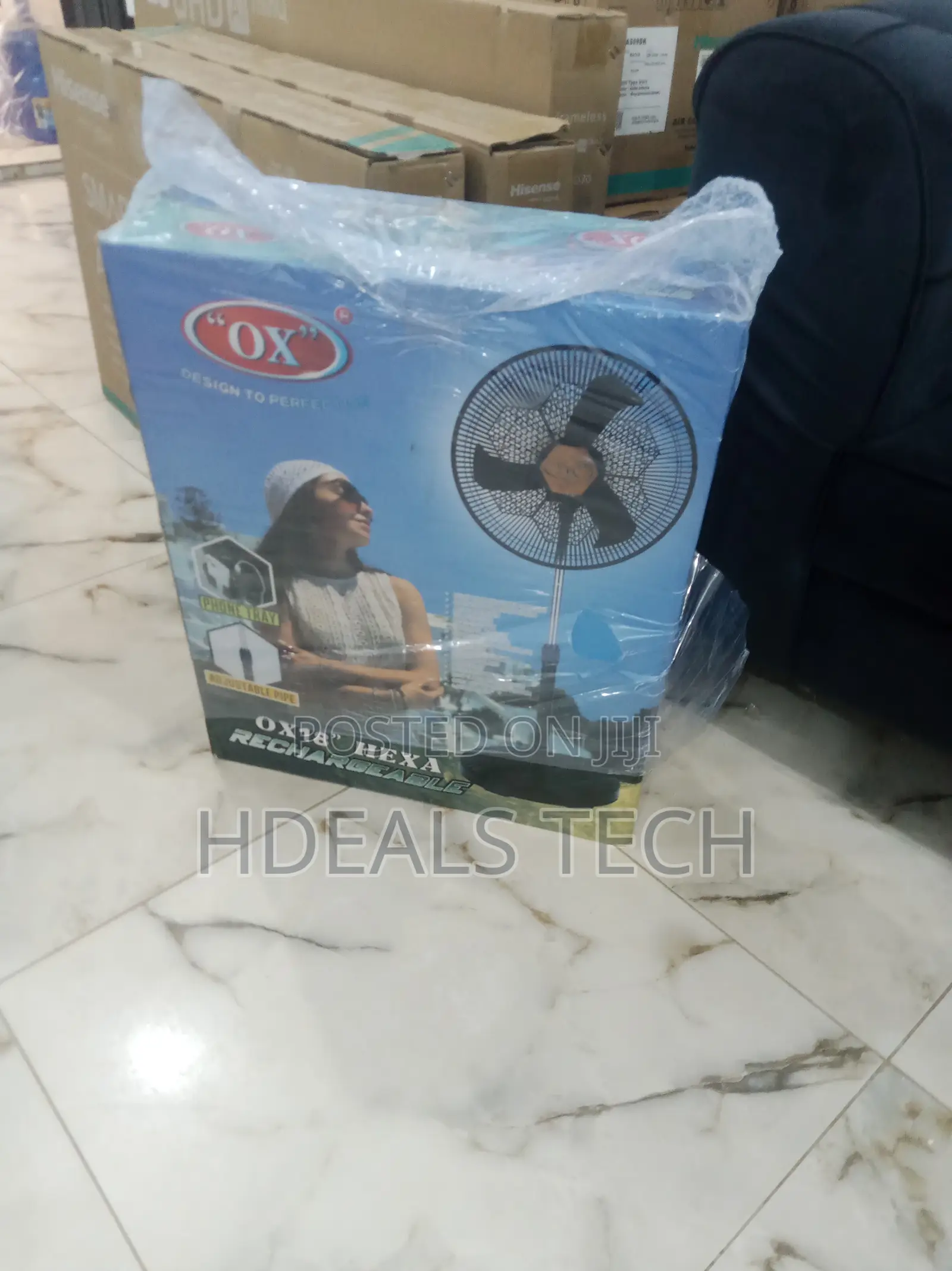 OX 18 Inches Industrial Standing Fan - 18''
