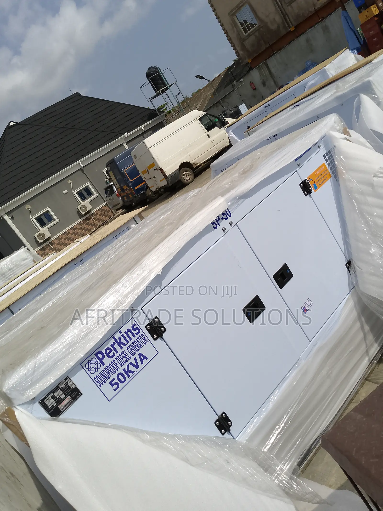 New Perkins 50kva Soundproof Generator